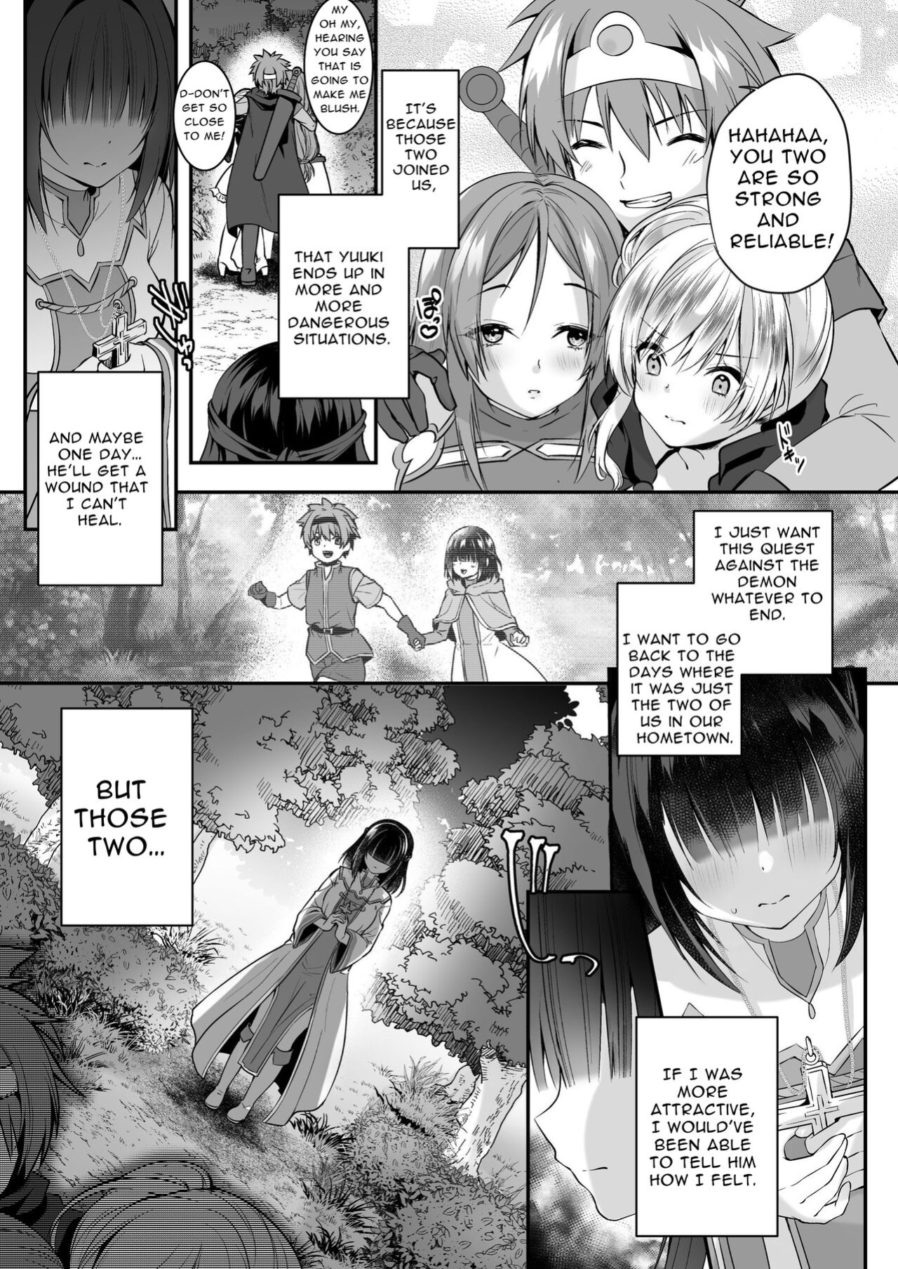 [Seika Kairaku Shoten (Eltoria, Rurimaru)] Yami Ochi Sister no Marunomi Kairaku Osen ~NTR Shi ni kuru Yatsu Zenin Marunomi Sureba Watashi no Kachida yo ne~ | Vore Pleasure Contamination of a Darkly Corrupted Cleric