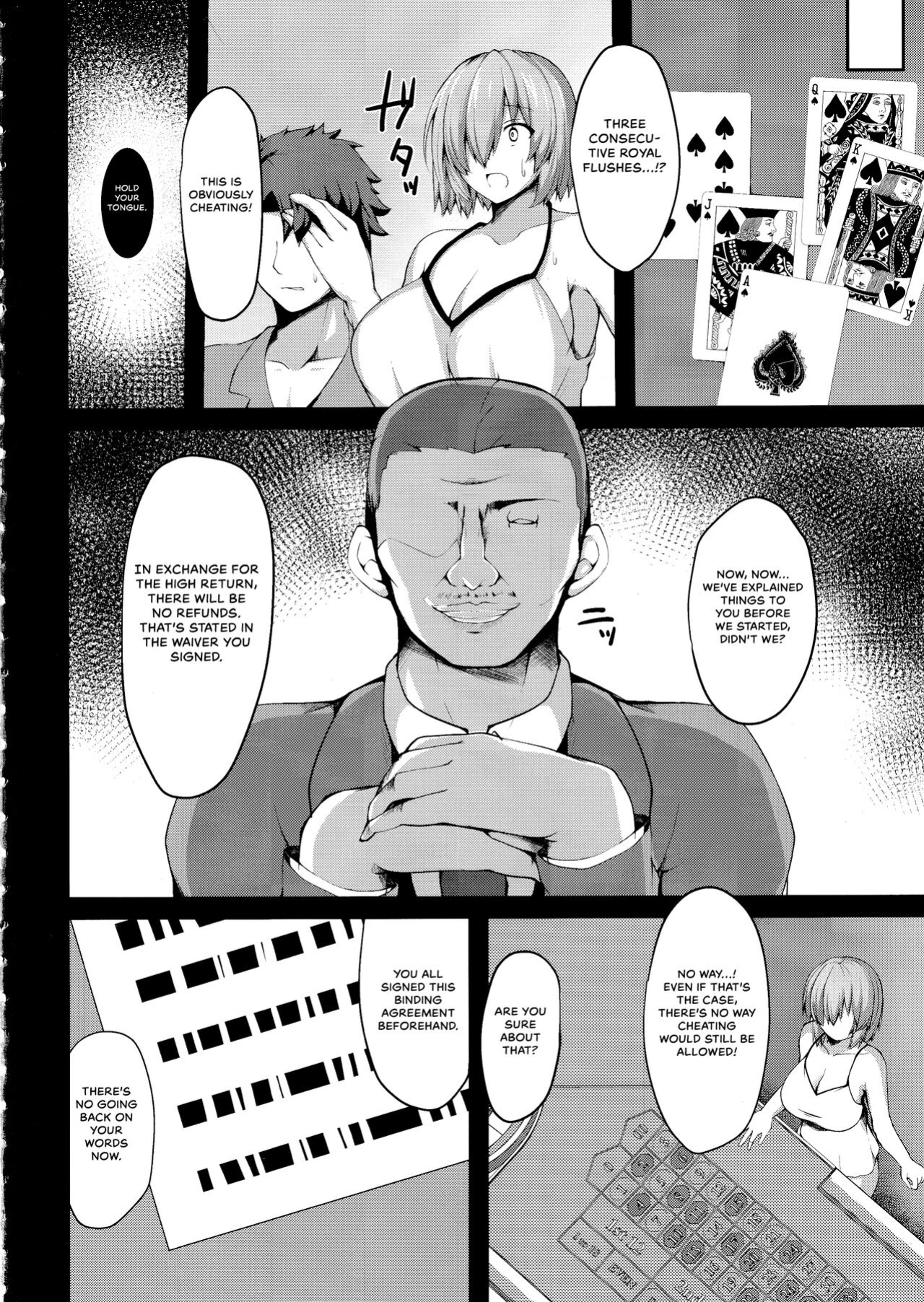 (C97) [Asanebou Crisis (Akaneman)] Sex Hensai Ura Casino Mash Kyrielight - Repay debt at Illegal casino (Fate/Grand Order) {Hennojin}