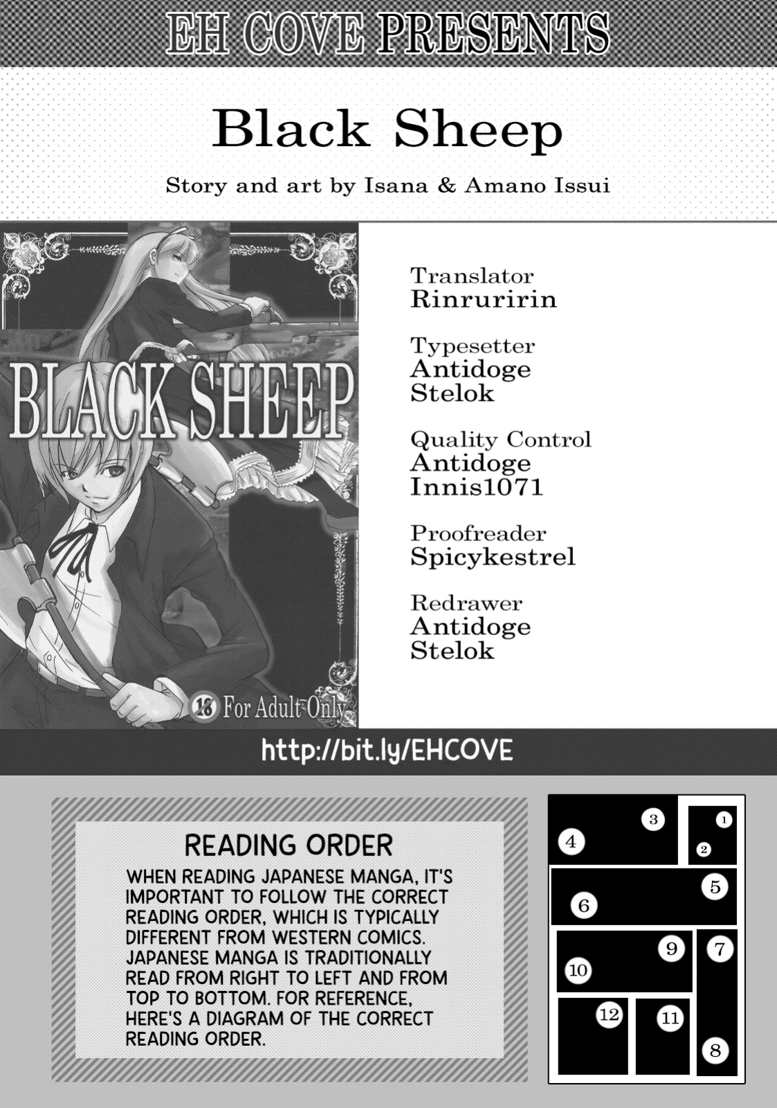 (C71) [Bullet Ballet (Amano Kazumi, ISANA)] Black Sheep (BLACK LAGOON) [EHCOVE]
