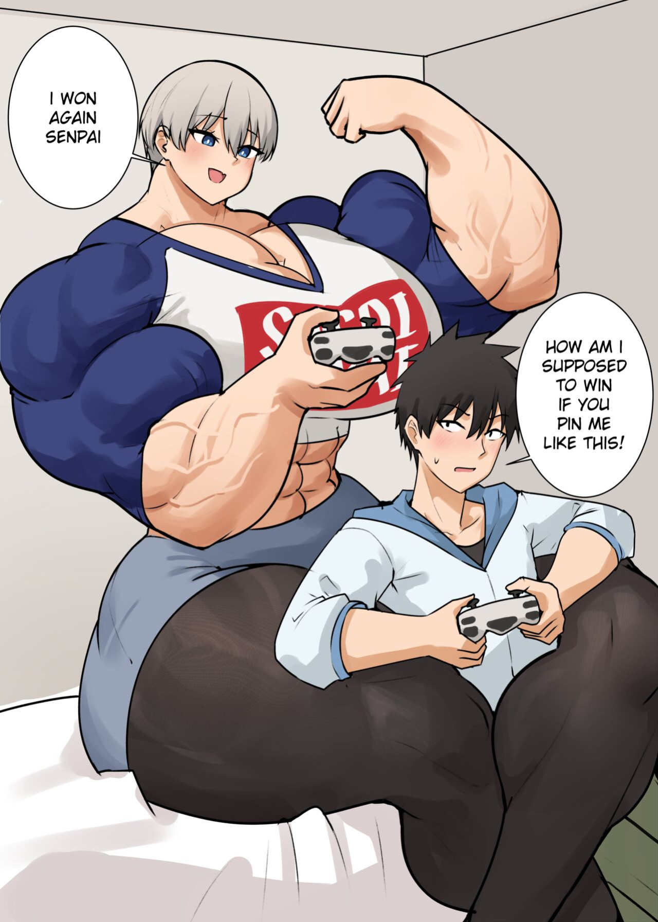 [Musctonk] Hana Uzaki Comic