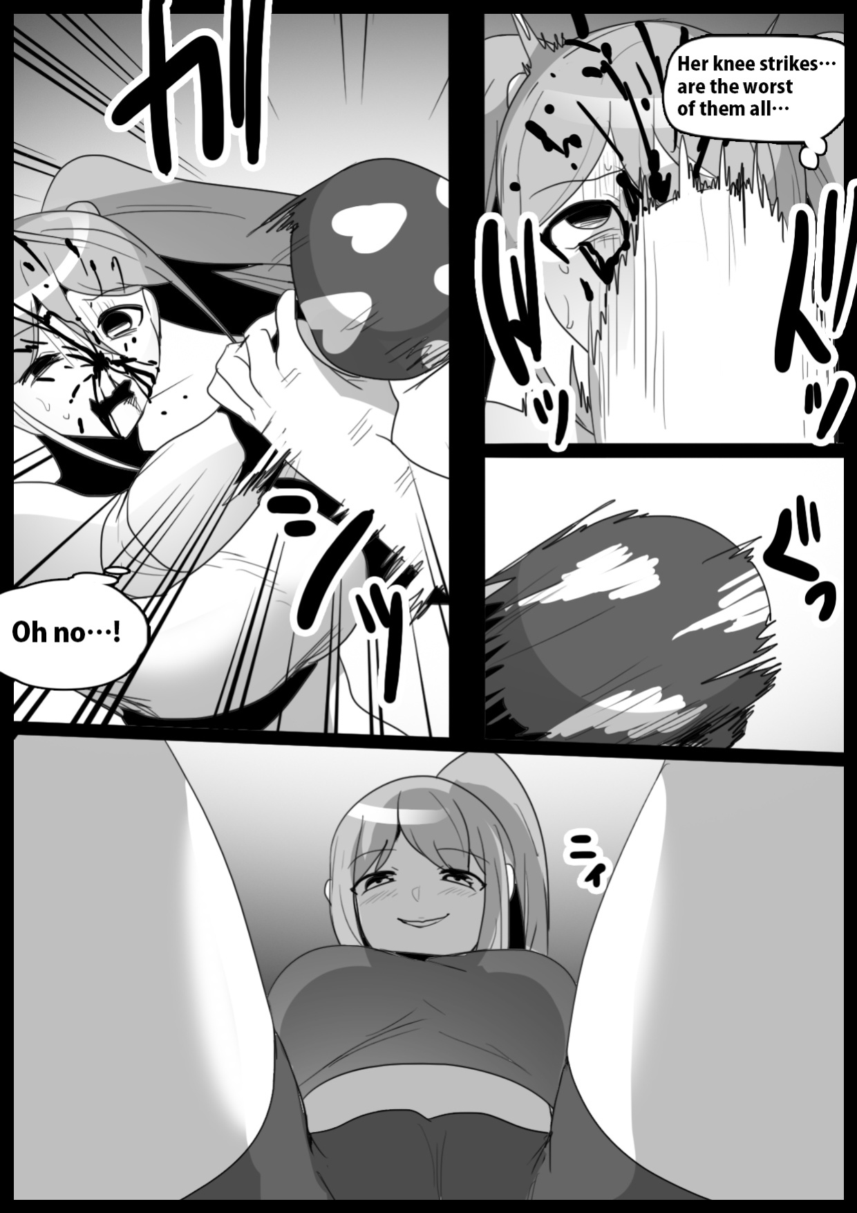 [The Nation of Head Scissors, Toppogi] Girls Beat! Plus Moe vs Rie