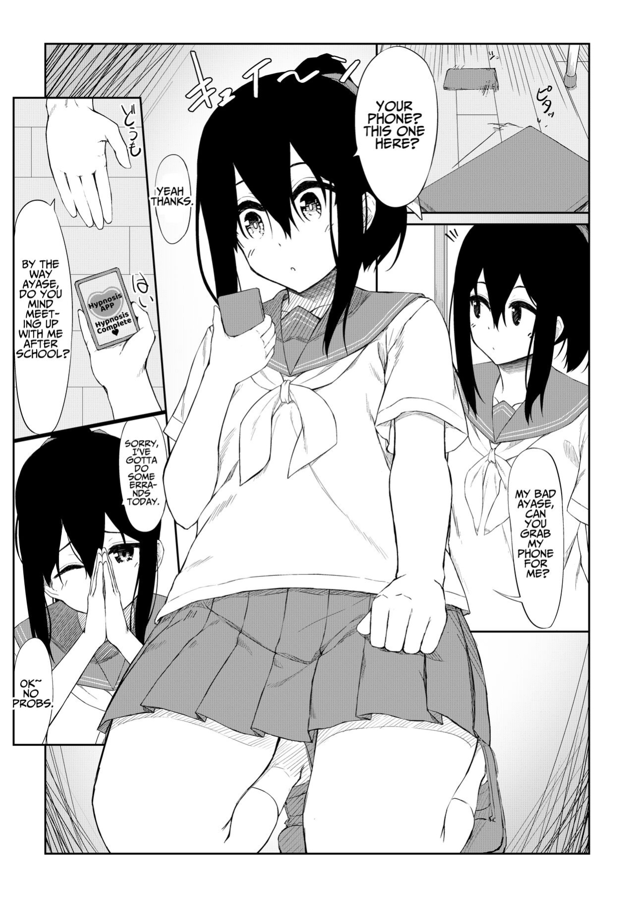 [Rokuchounome (Olive)] JK Saimin Ayase wa Ore no Seidorei | JK Ayase Is My Sex Slave [Penguin Piper]