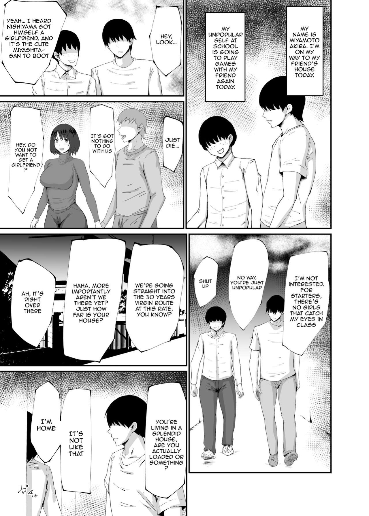 [Ginjou Maggots (Kurotama)] Hitozuma wa Kantan ni Makechau | The Housewife Loses Easily