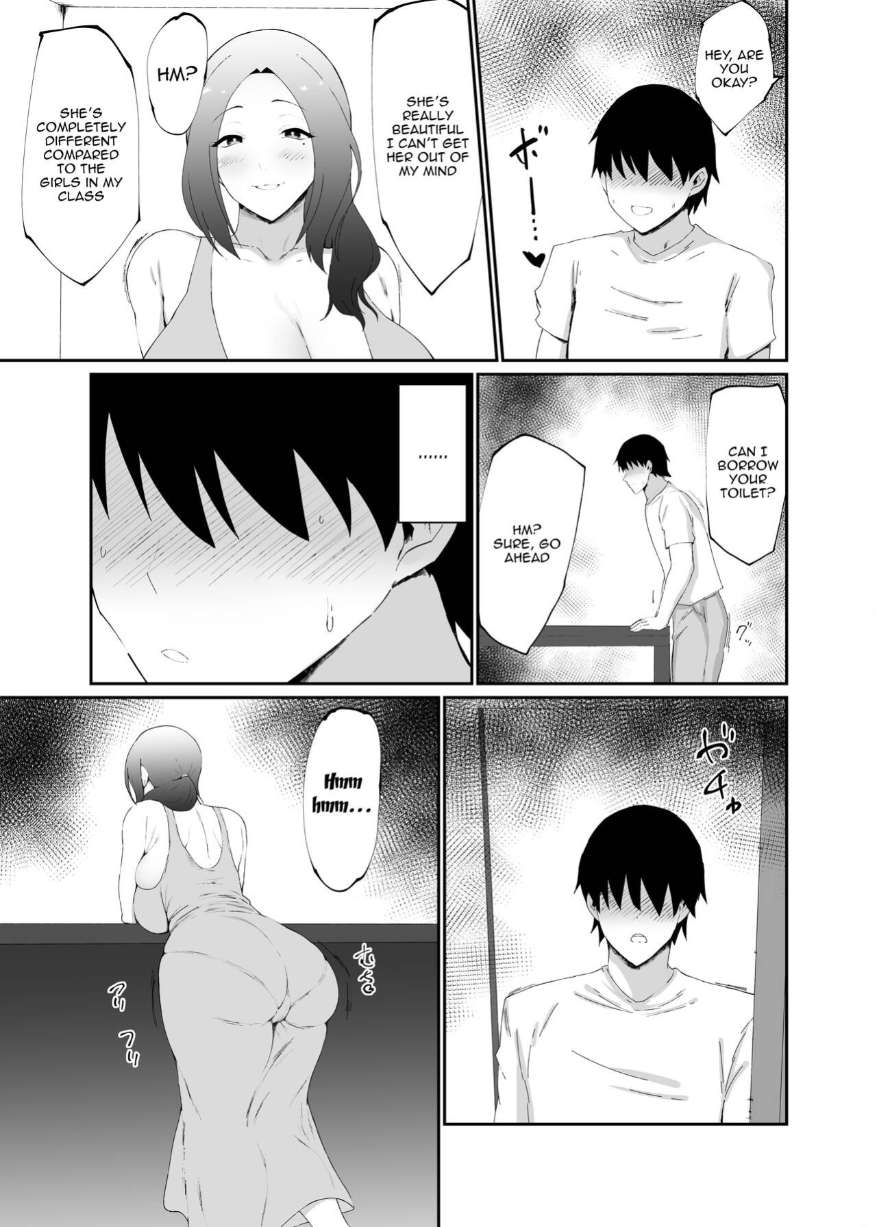 [Ginjou Maggots (Kurotama)] Hitozuma wa Kantan ni Makechau | The Housewife Loses Easily