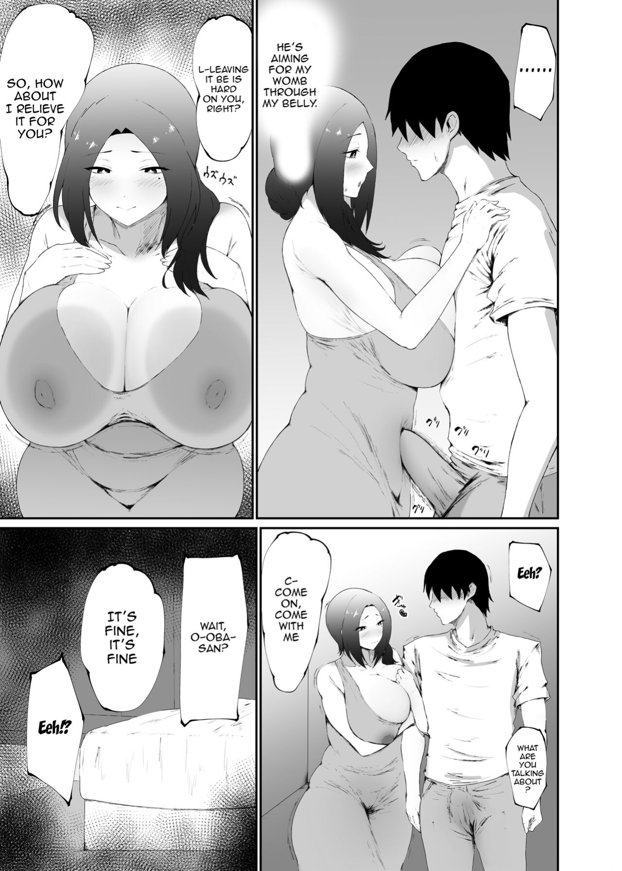 [Ginjou Maggots (Kurotama)] Hitozuma wa Kantan ni Makechau | The Housewife Loses Easily