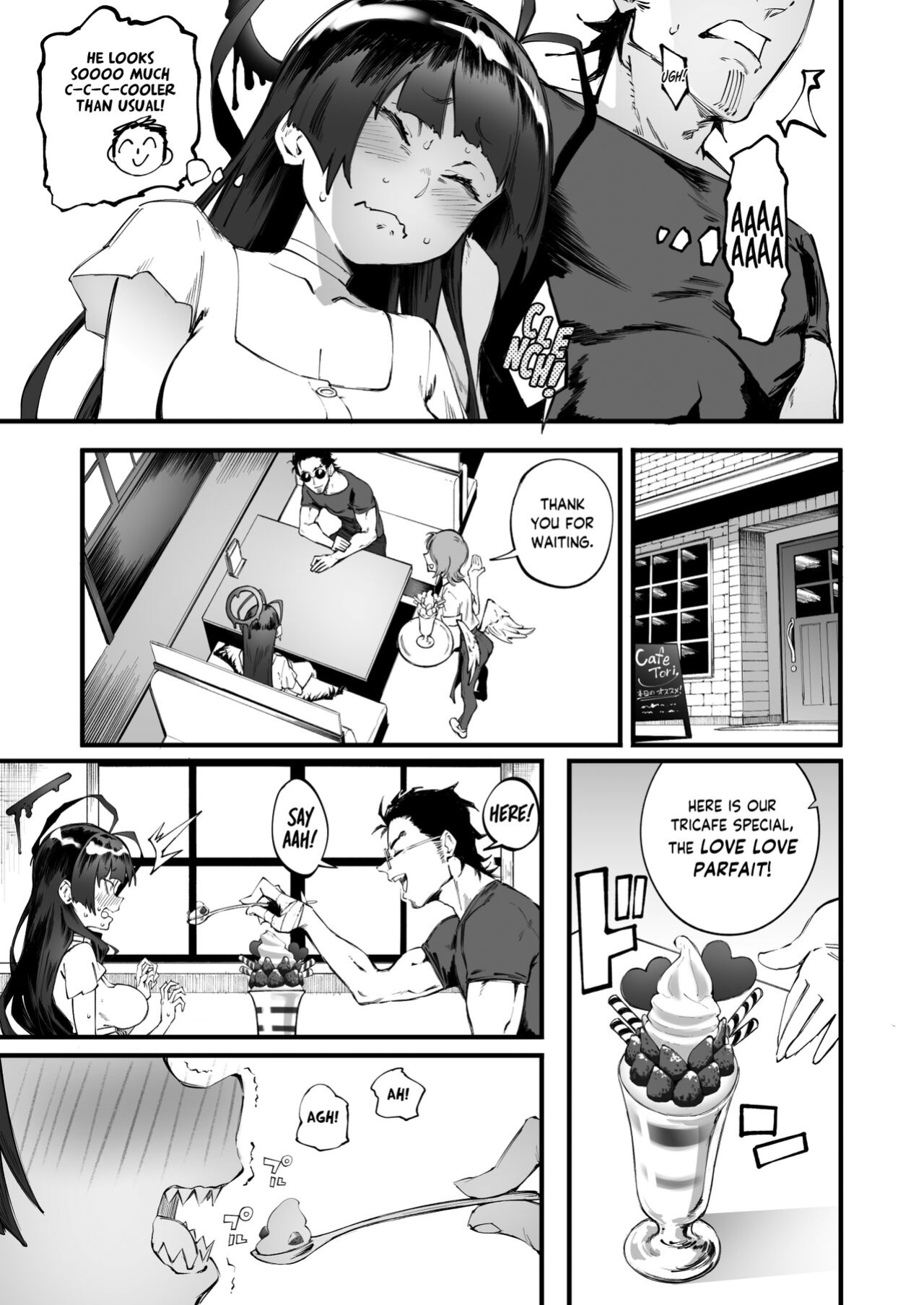 [Metsuki Warui Kyoudan (Suruga Kuroitsu)] Tsurugi datte Seishun shitai | Even Tsurugi wants to experience youth (Blue Archive) [Tea Party Scans]