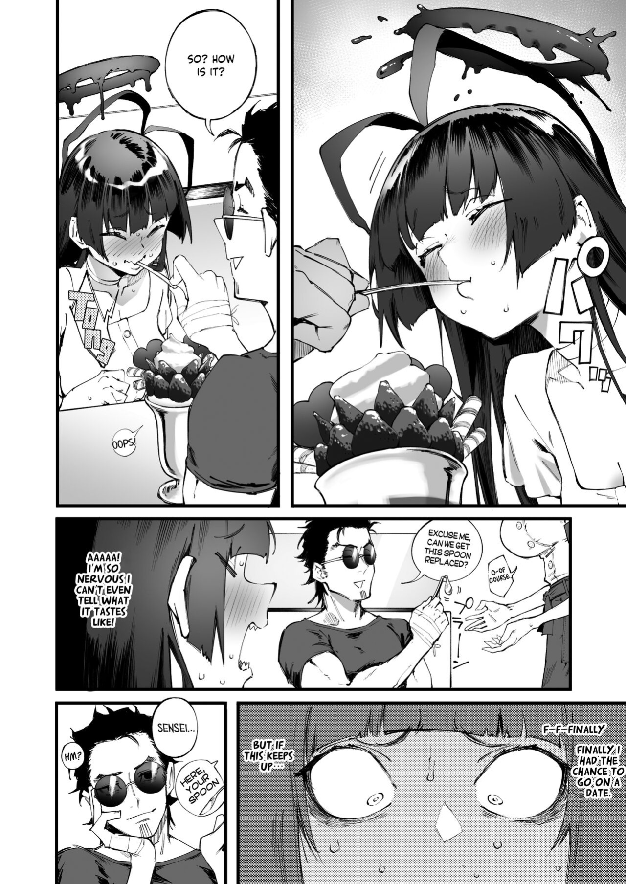 [Metsuki Warui Kyoudan (Suruga Kuroitsu)] Tsurugi datte Seishun shitai | Even Tsurugi wants to experience youth (Blue Archive) [Tea Party Scans]