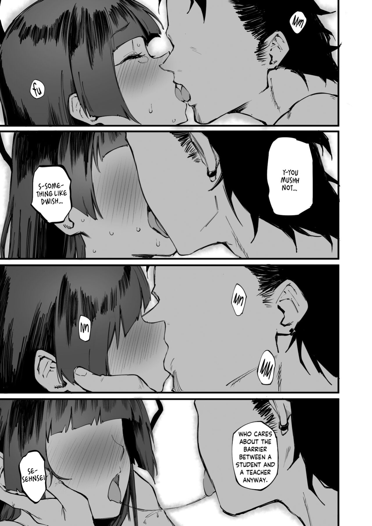 [Metsuki Warui Kyoudan (Suruga Kuroitsu)] Tsurugi datte Seishun shitai | Even Tsurugi wants to experience youth (Blue Archive) [Tea Party Scans]