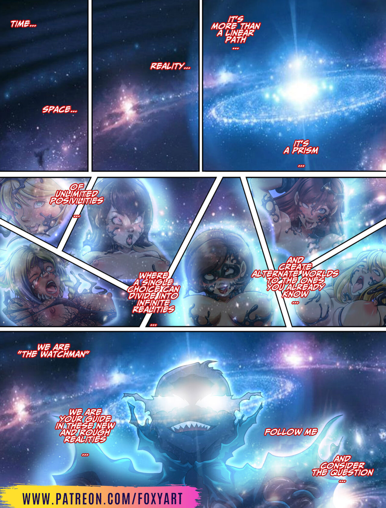 [Foxyart] COMIC VENOM SEX MULTIVERSE