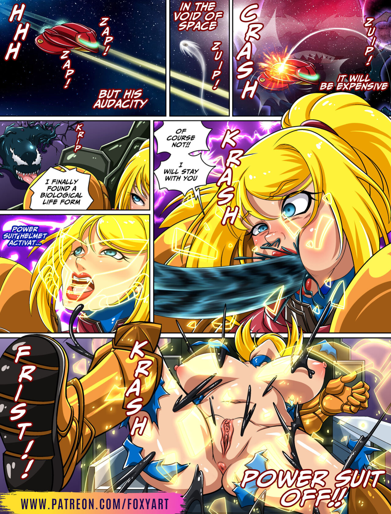 [Foxyart] COMIC VENOM SEX MULTIVERSE