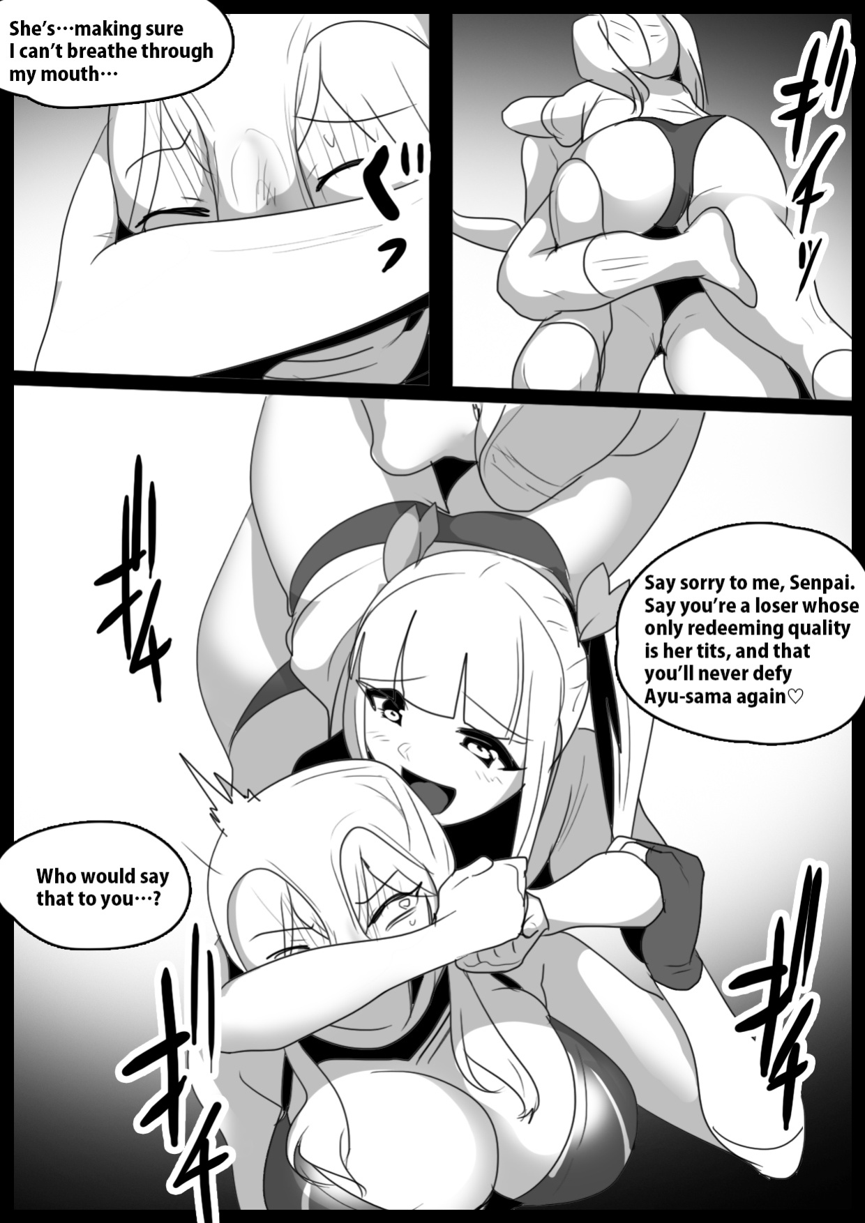 [The Nation of Head Scissors, Toppogi] Girls Beat! Plus Saki vs Ayu