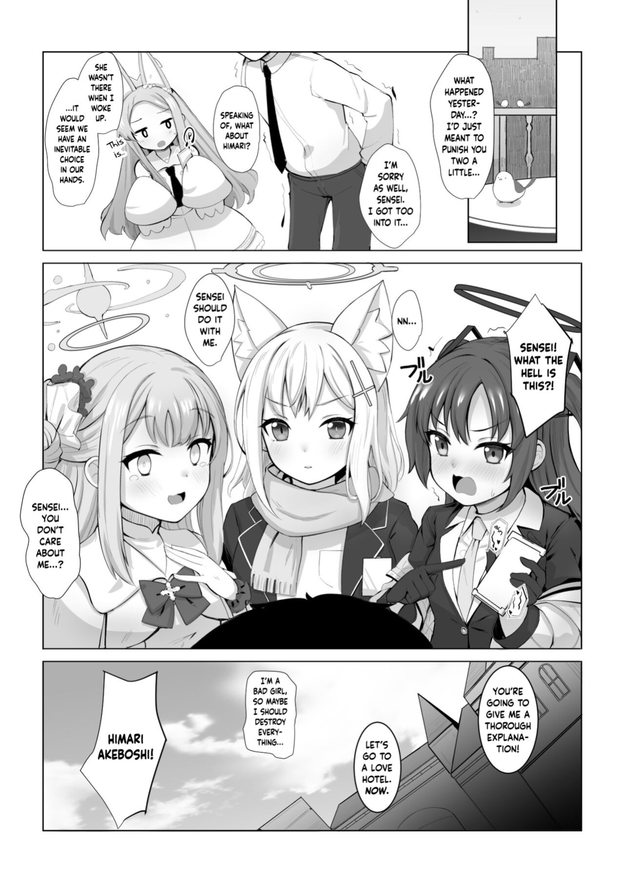 [Saikawa Youzyo (Nyamal)] Punishment Time (Blue Archive) [Douzo Lad Translations]