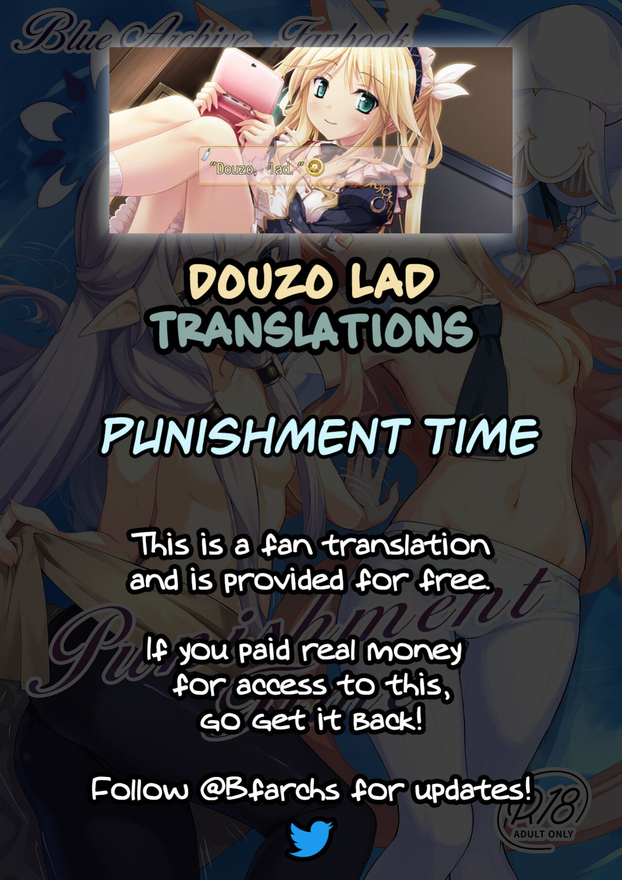 [Saikawa Youzyo (Nyamal)] Punishment Time (Blue Archive) [Douzo Lad Translations]