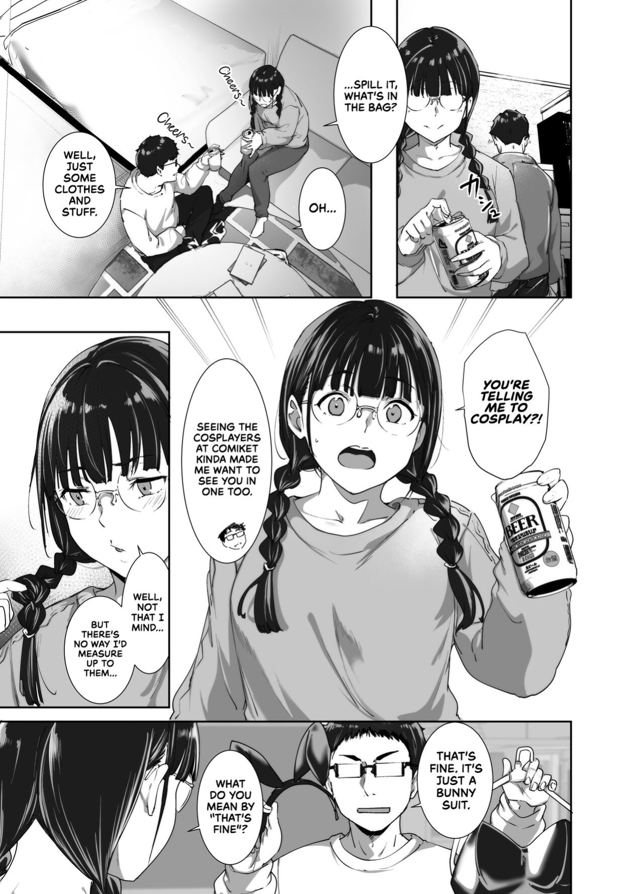 [Ringoya (Alp)] Otaku Tomodachi to no Sex wa Saikou ni Kimochi Ii 2 | Sex with Your Otaku Friend is Mindblowing 2 [WataTL & head empty]