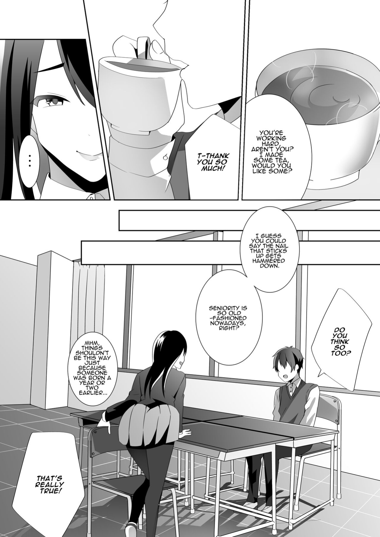 [Blitzkrieg, Himino] The Sweet Snare of a Gentle Senpai