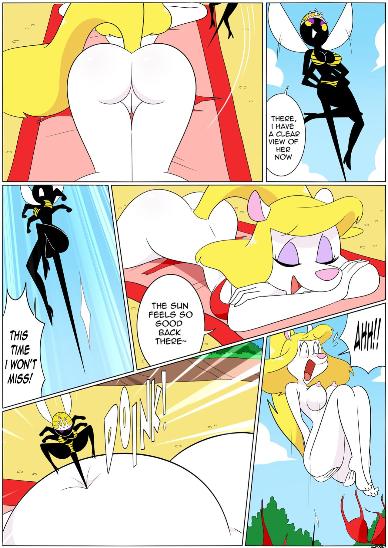 [Dangerking11] Queen Bea's Beach Fight