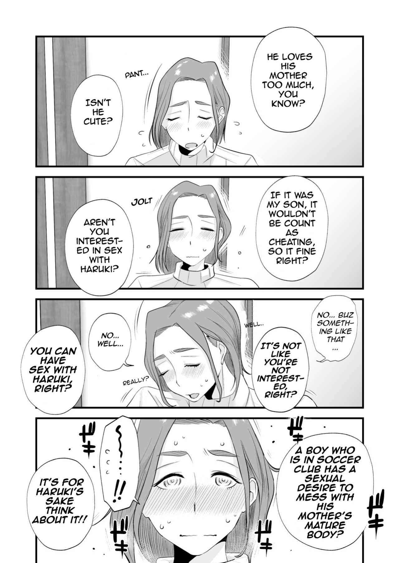 [Haitoku Sensei] Chichioya Kounin! Hasegawa-san Chi no Oyako Kankei [Mob 100 translation]