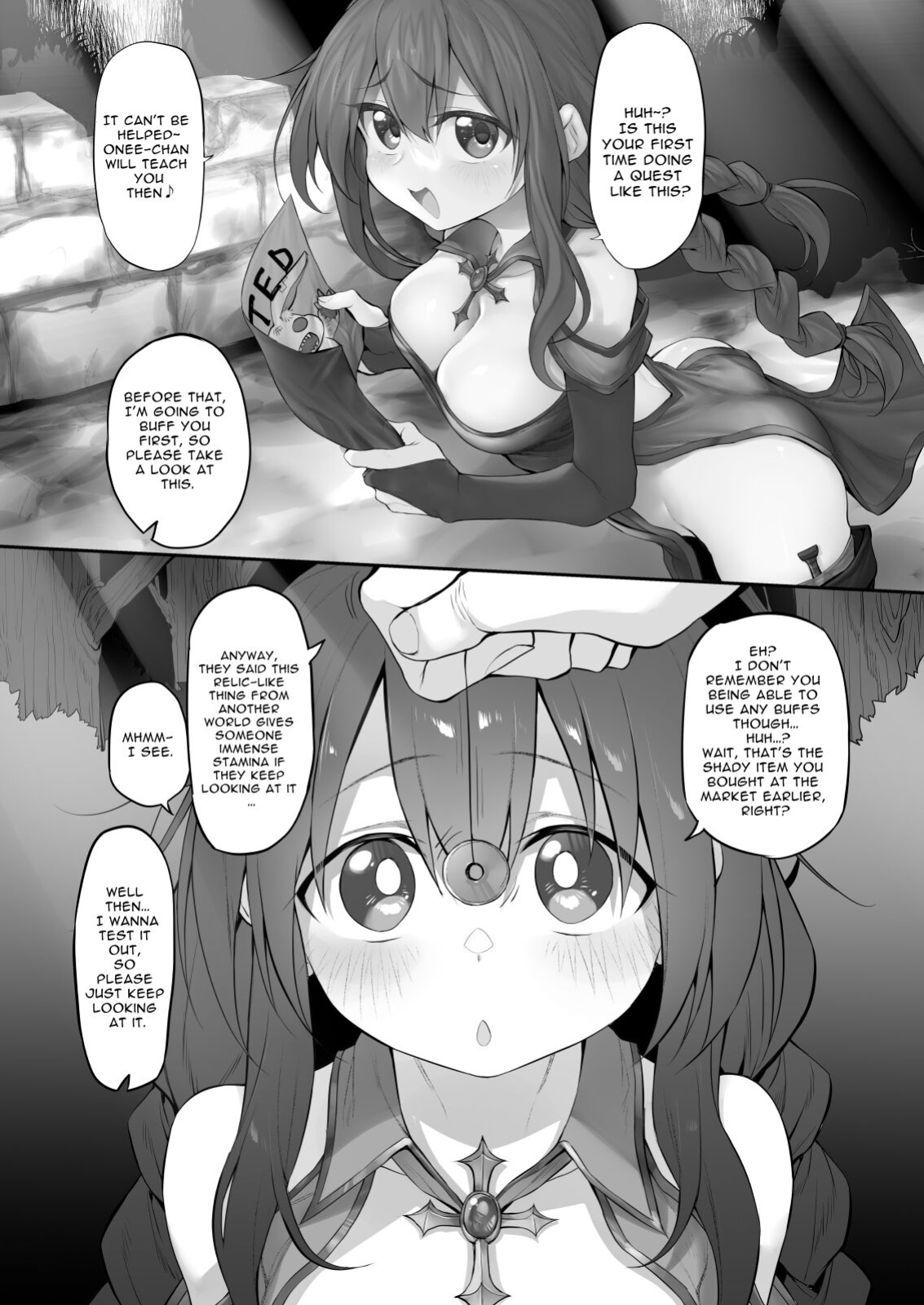 [Marked-Two (Suga Hideo)] Hipunoshisutorabera ～Namaiki Onna Majutsushi Saimin Taisei 0 de Kairaku Ochi～ | Hypnosis Traveler ~impertinent mage with 0 hypnosis resistance gets pleasure corrupted~