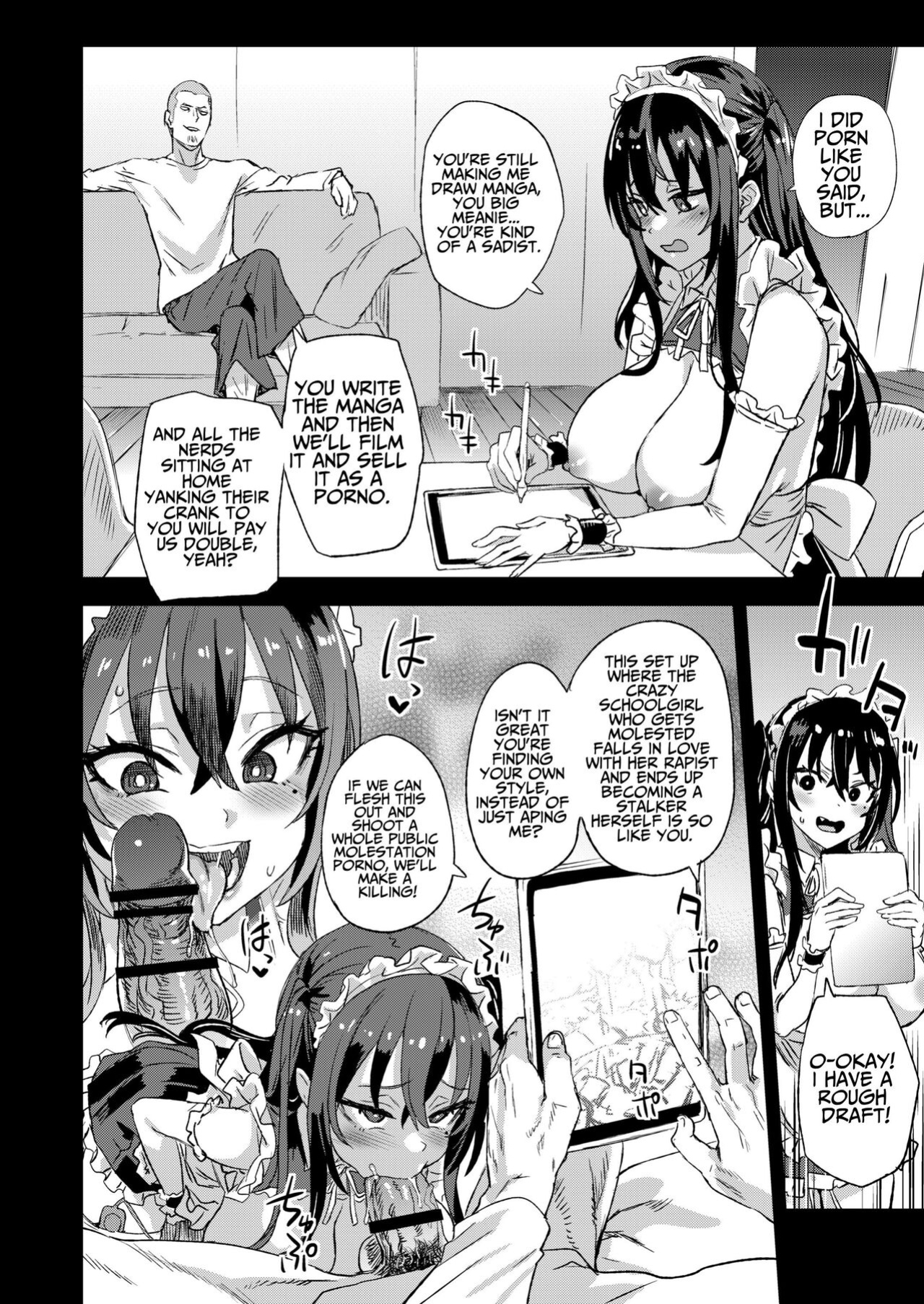 [Fatalpulse (Asanagi)] Kijouin-sensei no Eromanga Nou | Kijouin-sensei's Erotic Manga Worship [HK]