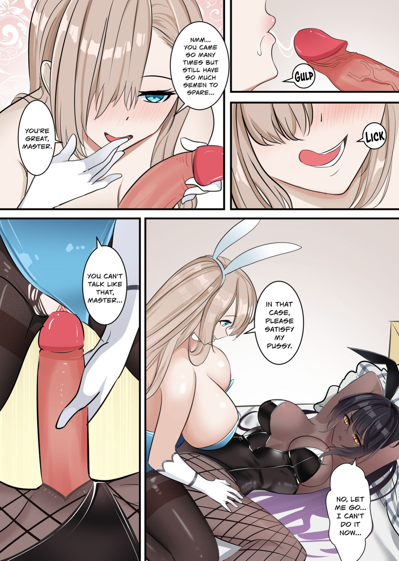 [gege] My Balls Were Drained While Wearing Karin’s Skin (Blue Archive) [DKKMD Translations]
