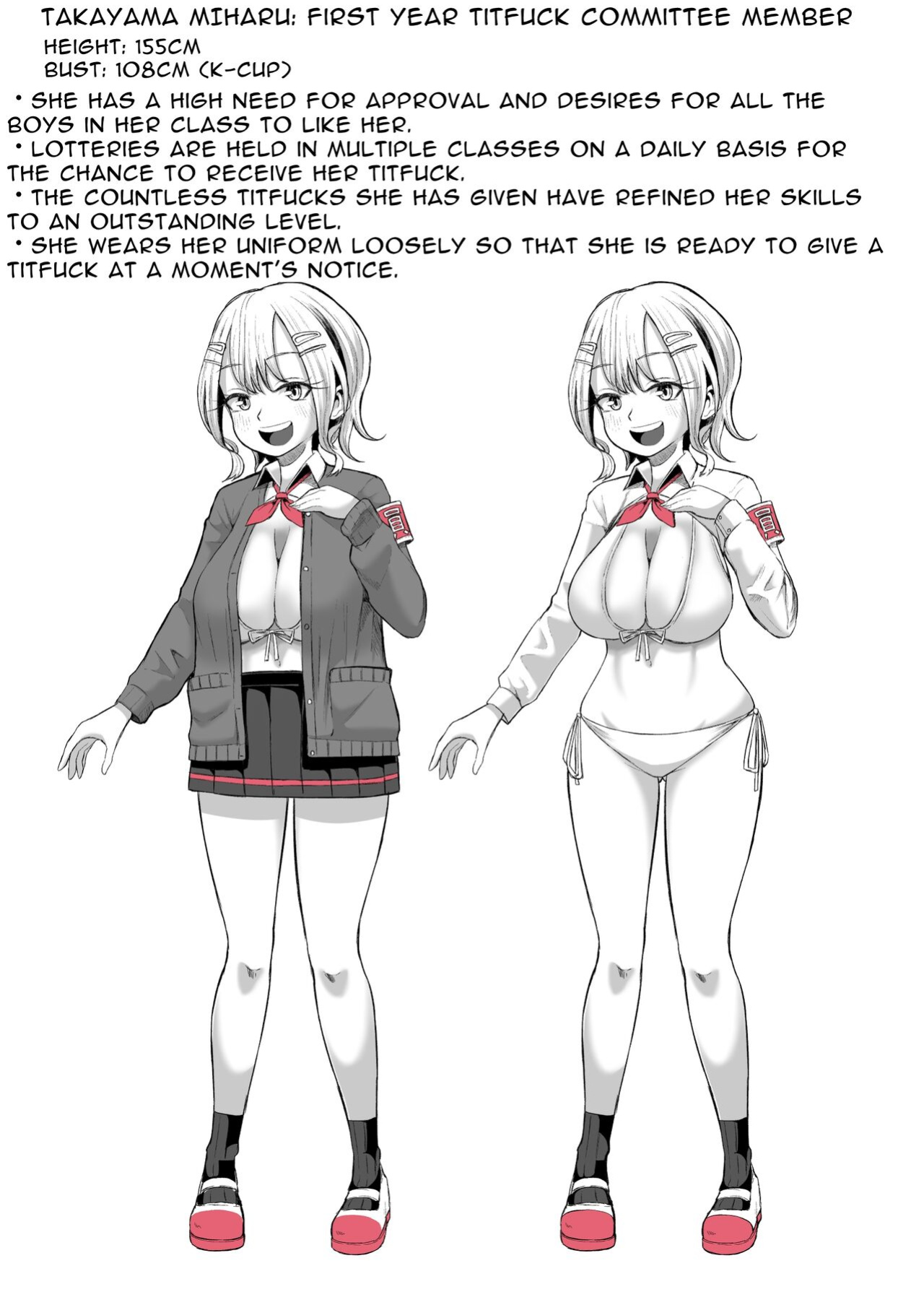 [moriya (tenkomori)] Paizuri iin no 2-ri ga boku o toriau!!? | Two Titty Fuck Committee Members Fight Over Me!!? [Fyuriostranslations]