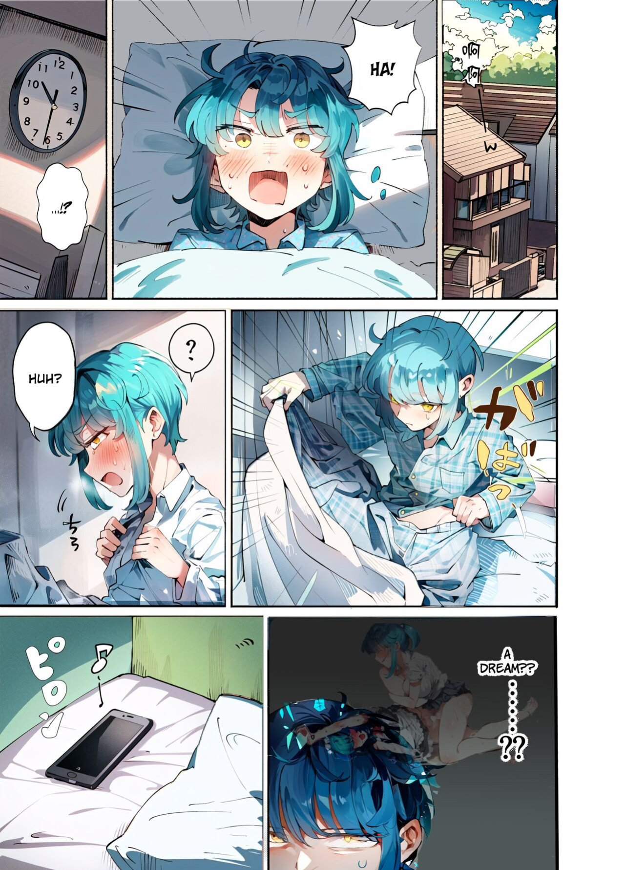 [blue lung] Uchi no Aneki wa Kyokon desu | My Well-Hung Older Sister [AI-Coloring]