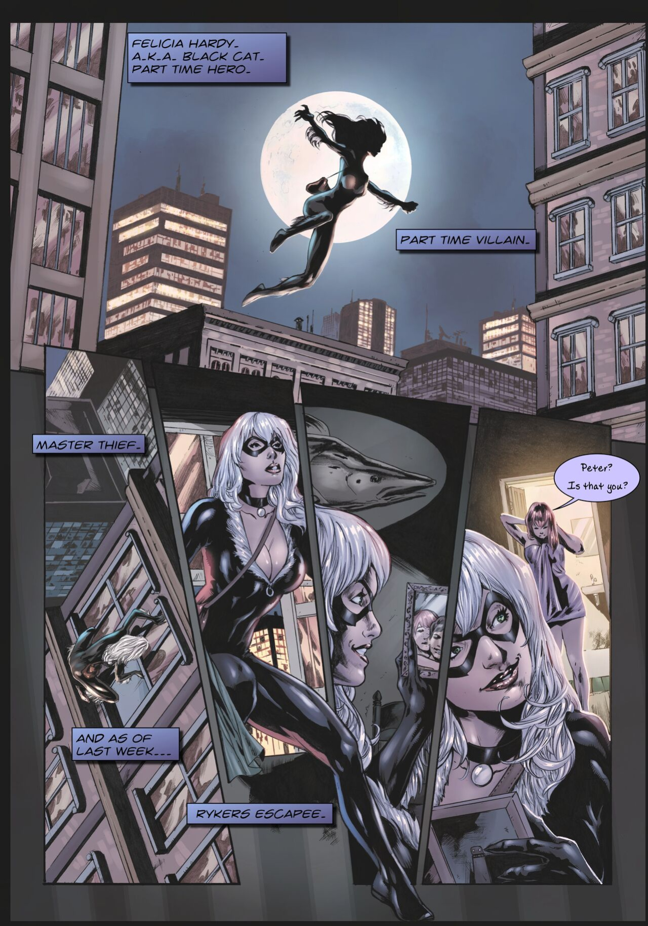 [Sample-Art] Spider-Man: Nine Lives to Go