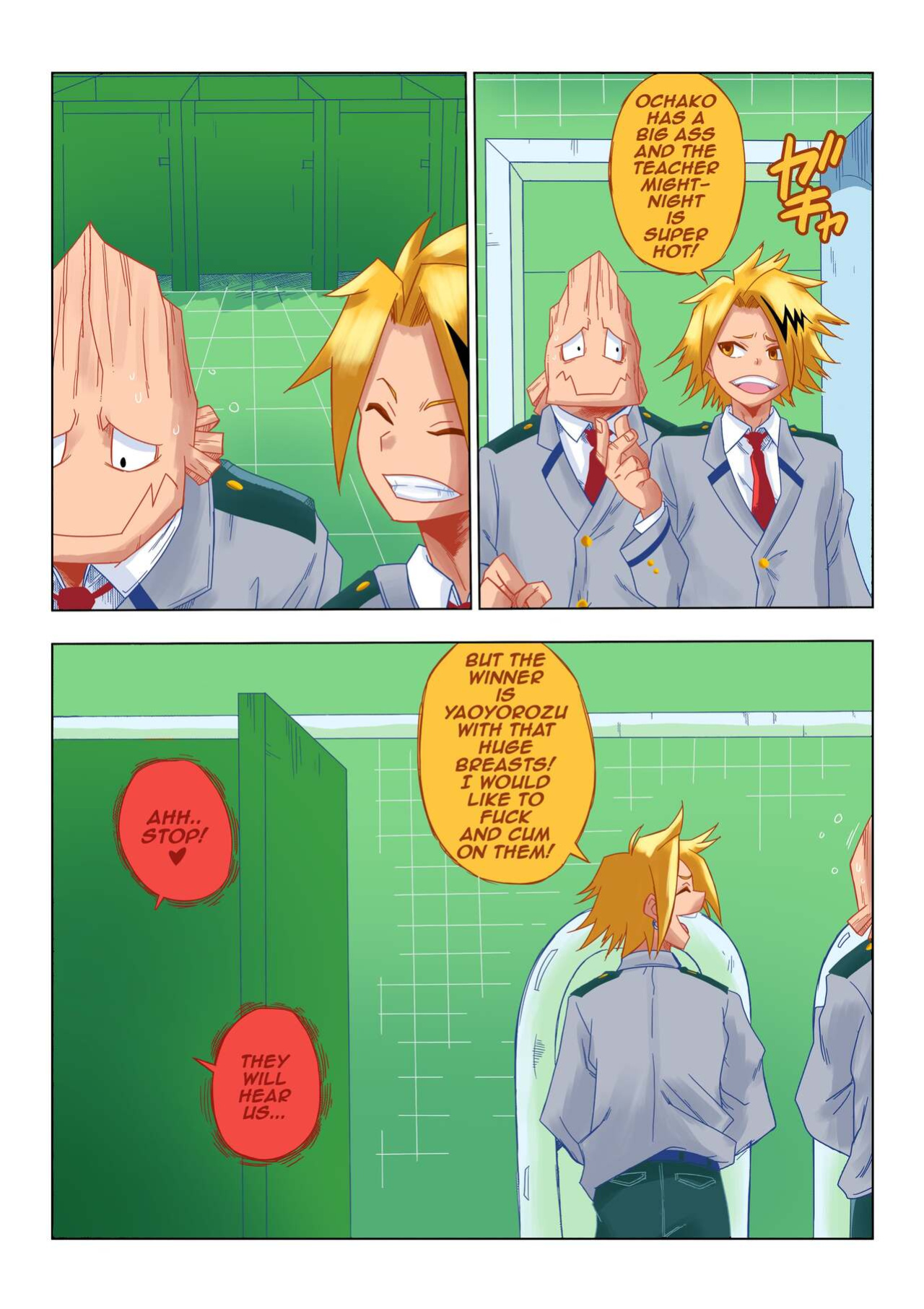 [Yamamoto] My Ero Academia (Boku no Hero Academia) [Colorized] [@I_heart_girls1]