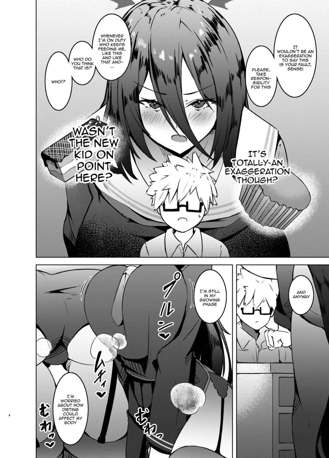 [EVOLMENT TYCOON (AlphaBeta)] Ippai Taberu Kimi ga Suki!! / I Love The You Who Eats A Lot!! (Blue Archive)