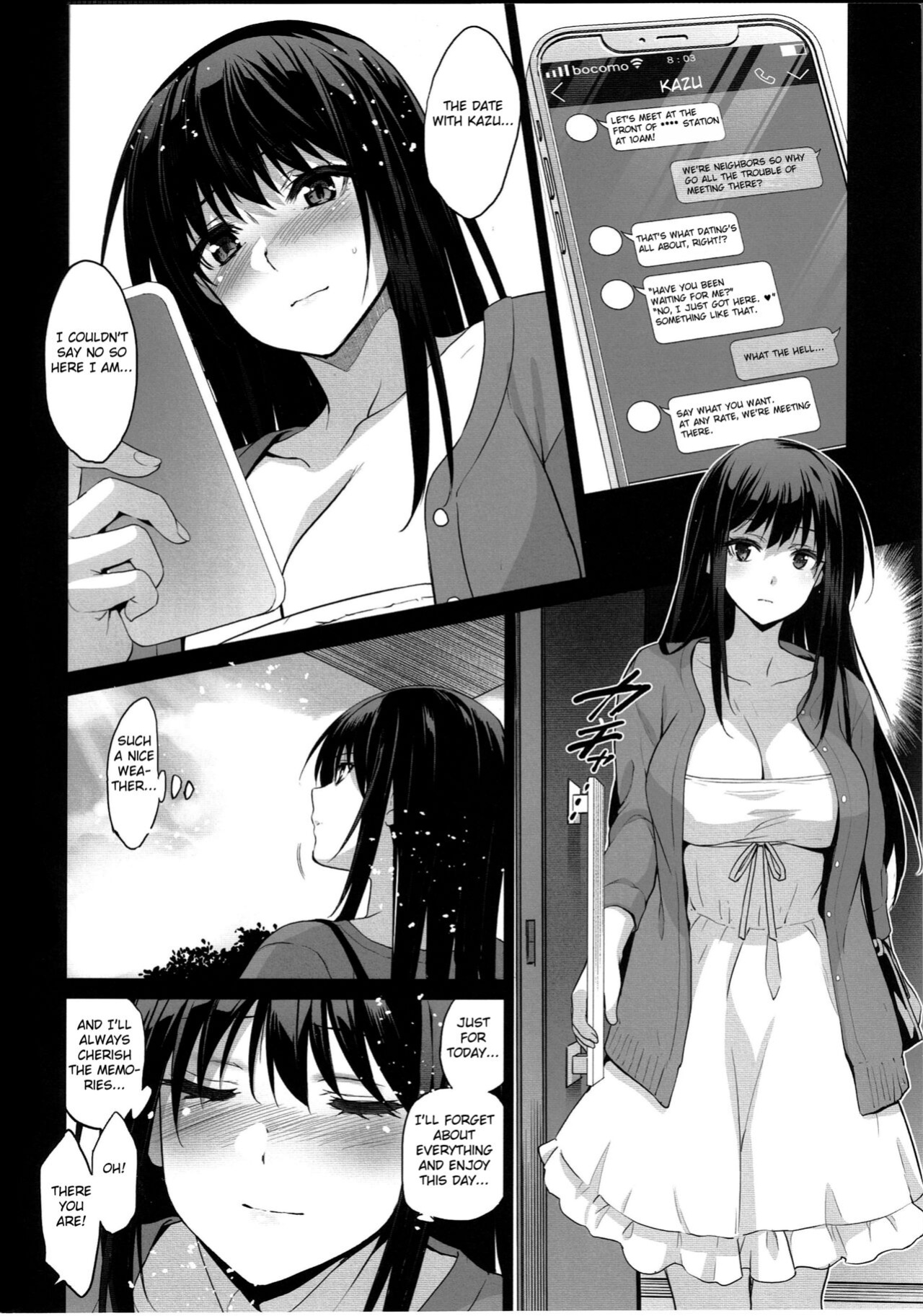 (C100) [Jingai Makyou (Inue Shinsuke)] Otonari no Nie -Date no Ura de Sasagerareru Osananajimi- [Fated Circle]