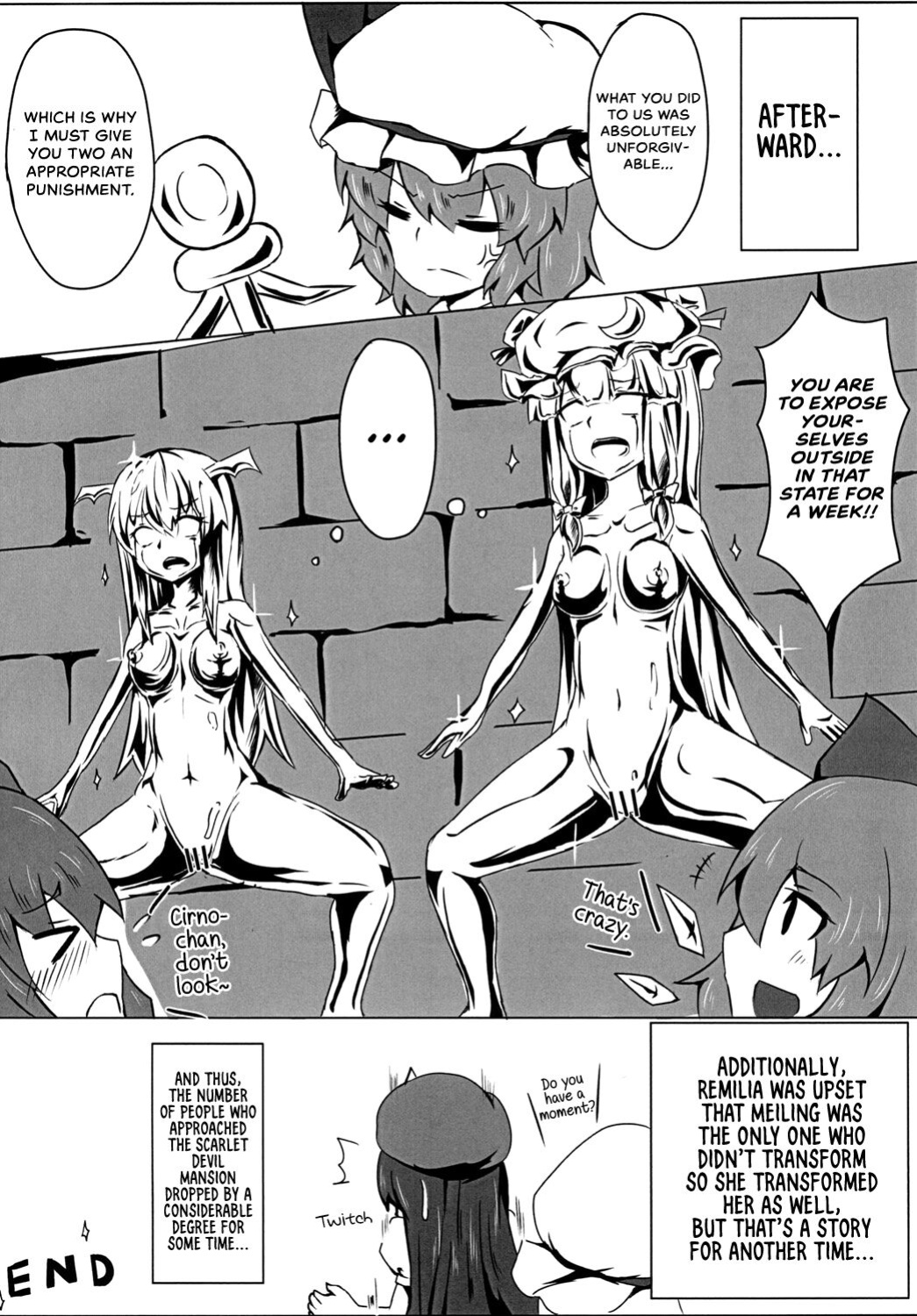 [Eigetsu Nine (Sanami)] Gold Panic!! (Touhou Project) {Hennojin}