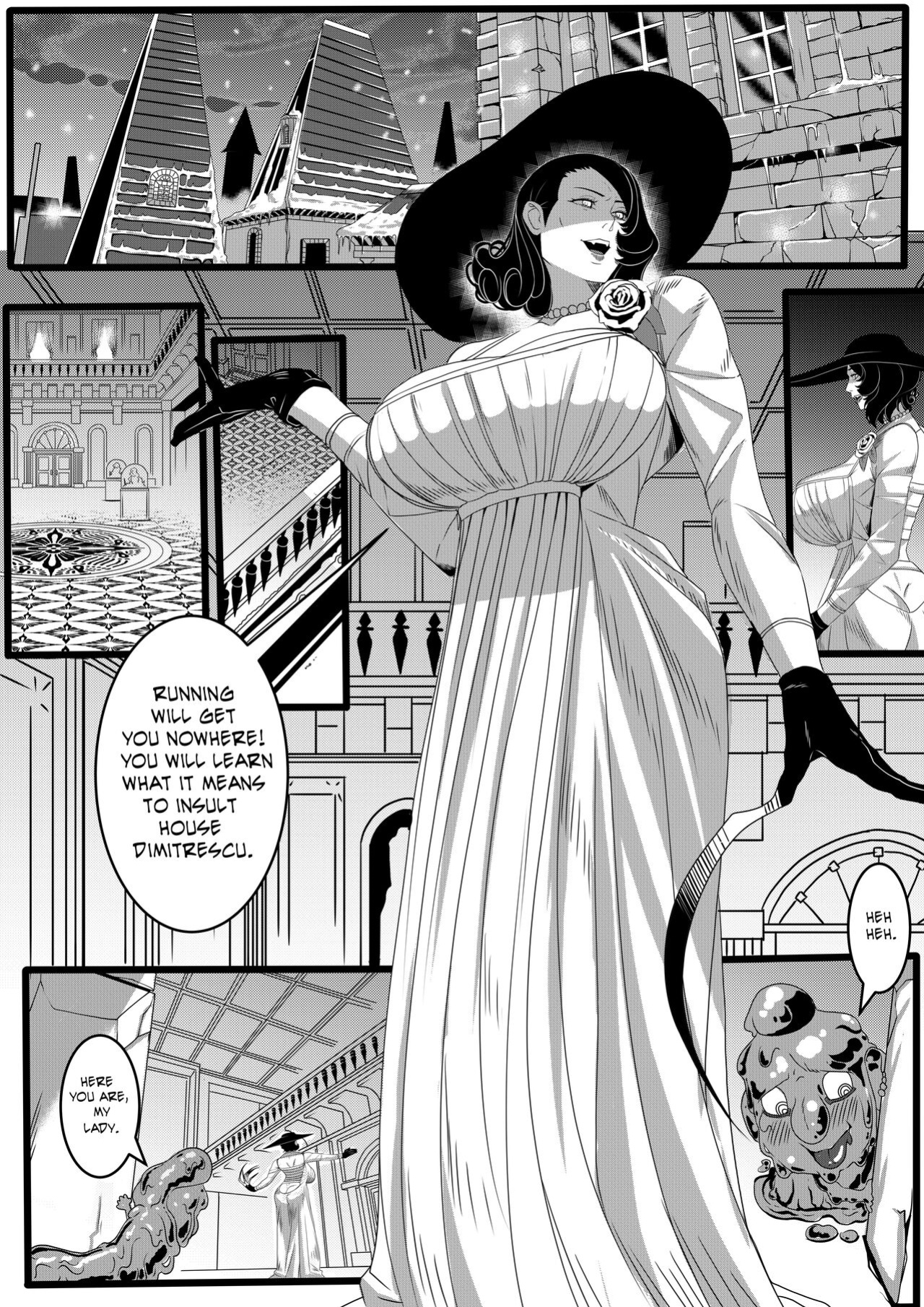 [Nature-man] Lady Dimitrescu's uninvited guest (Resident Evil)