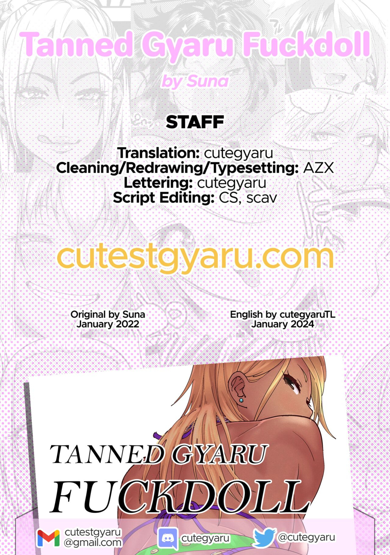 [SANDWORKS (Suna)] Kuro Gal Fuckdoll | Tanned Gyaru Fuckdoll (THE iDOLM@STER: Shiny Colors) [cutegyaruTL + Ghosts]