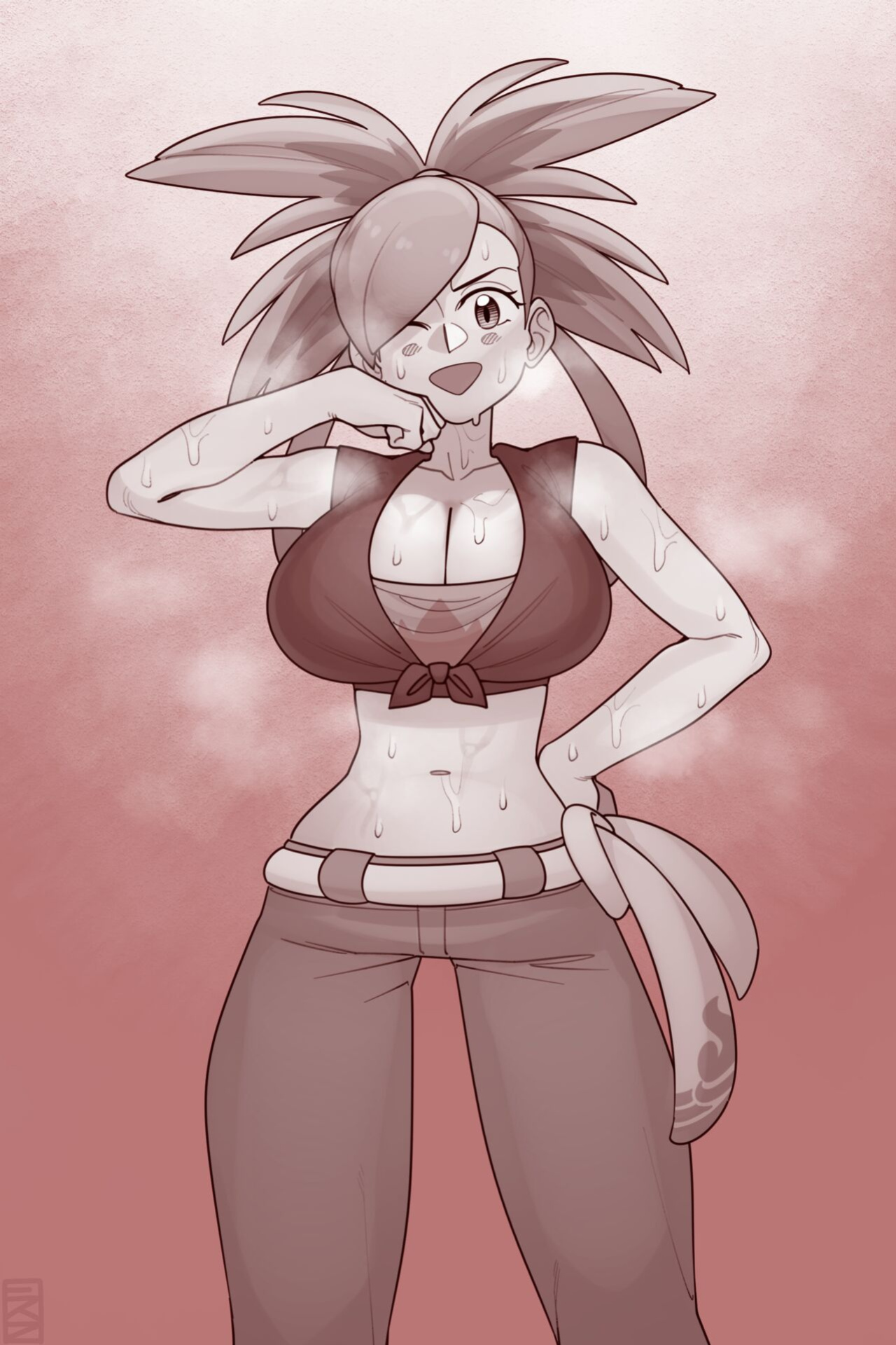 [EKZ] FLANNERY ZURI (Pokemon Ruby And Sapphire)