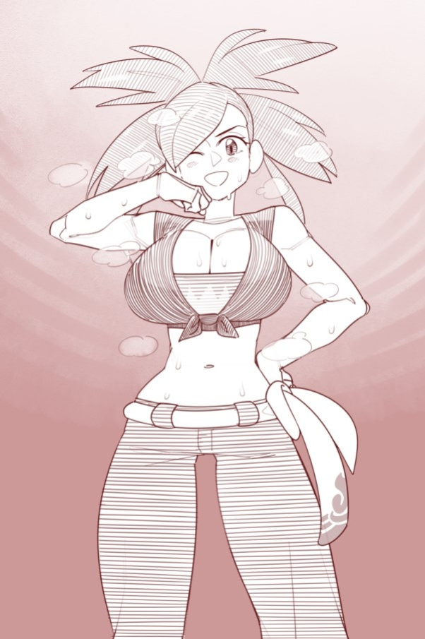 [EKZ] FLANNERY ZURI (Pokemon Ruby And Sapphire)