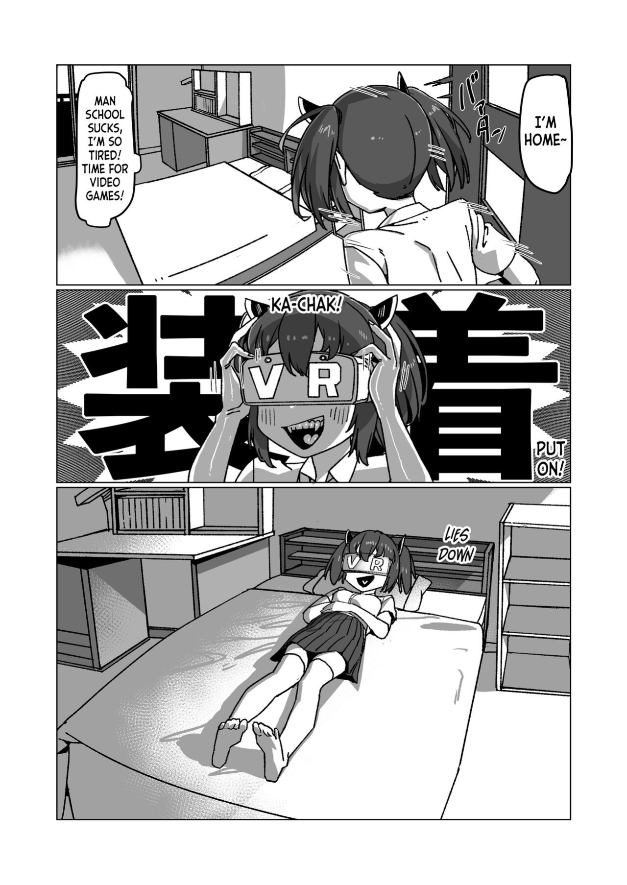 [Kaeru Douhu] Kiritan's Full-Dive VR Dungeon (VOICEROID) [desudesu]