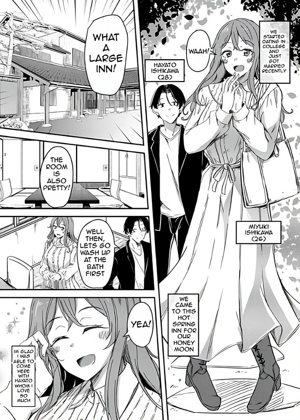 [Hyoui Lover (Hyoui Suki no Hito, Yuuma)] Notto (NTR)rare Onsen Ryokou ~Tsukari Tsukareru Shinkon Tsuma~