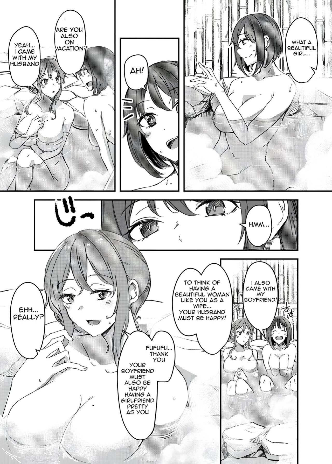 [Hyoui Lover (Hyoui Suki no Hito, Yuuma)] Notto (NTR)rare Onsen Ryokou ~Tsukari Tsukareru Shinkon Tsuma~