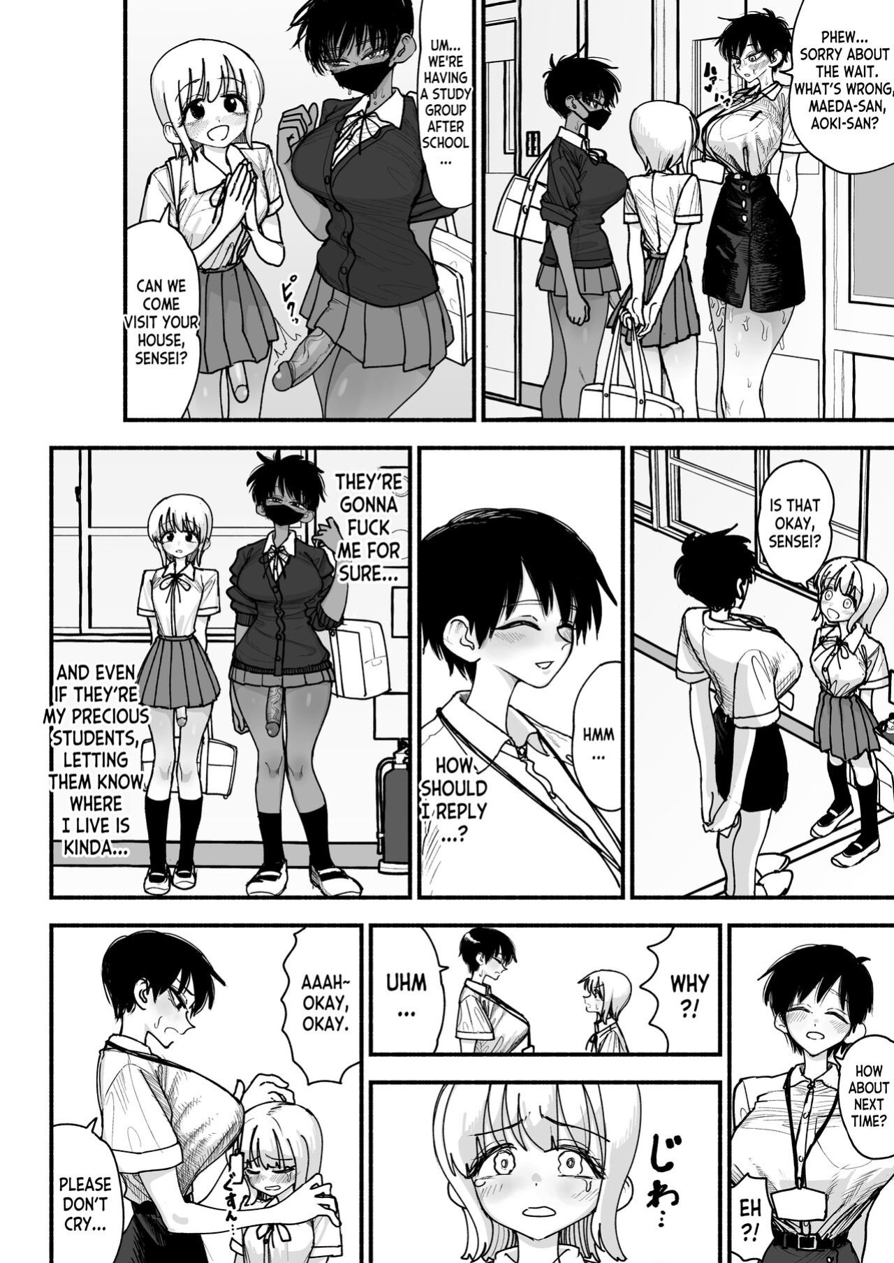 [Nagayama (Agagaga)] Futanari Joshikou no Onaho ~Itsudemo Sex Sasete Kureru Kiyowa de Yasashii Koushinchou Kyonyuu Sensei~ [desudesu]