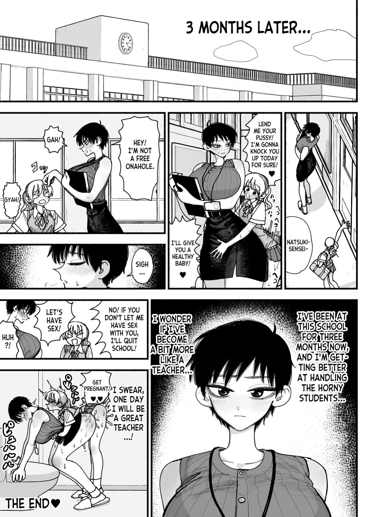 [Nagayama (Agagaga)] Futanari Joshikou no Onaho ~Itsudemo Sex Sasete Kureru Kiyowa de Yasashii Koushinchou Kyonyuu Sensei~ [desudesu]