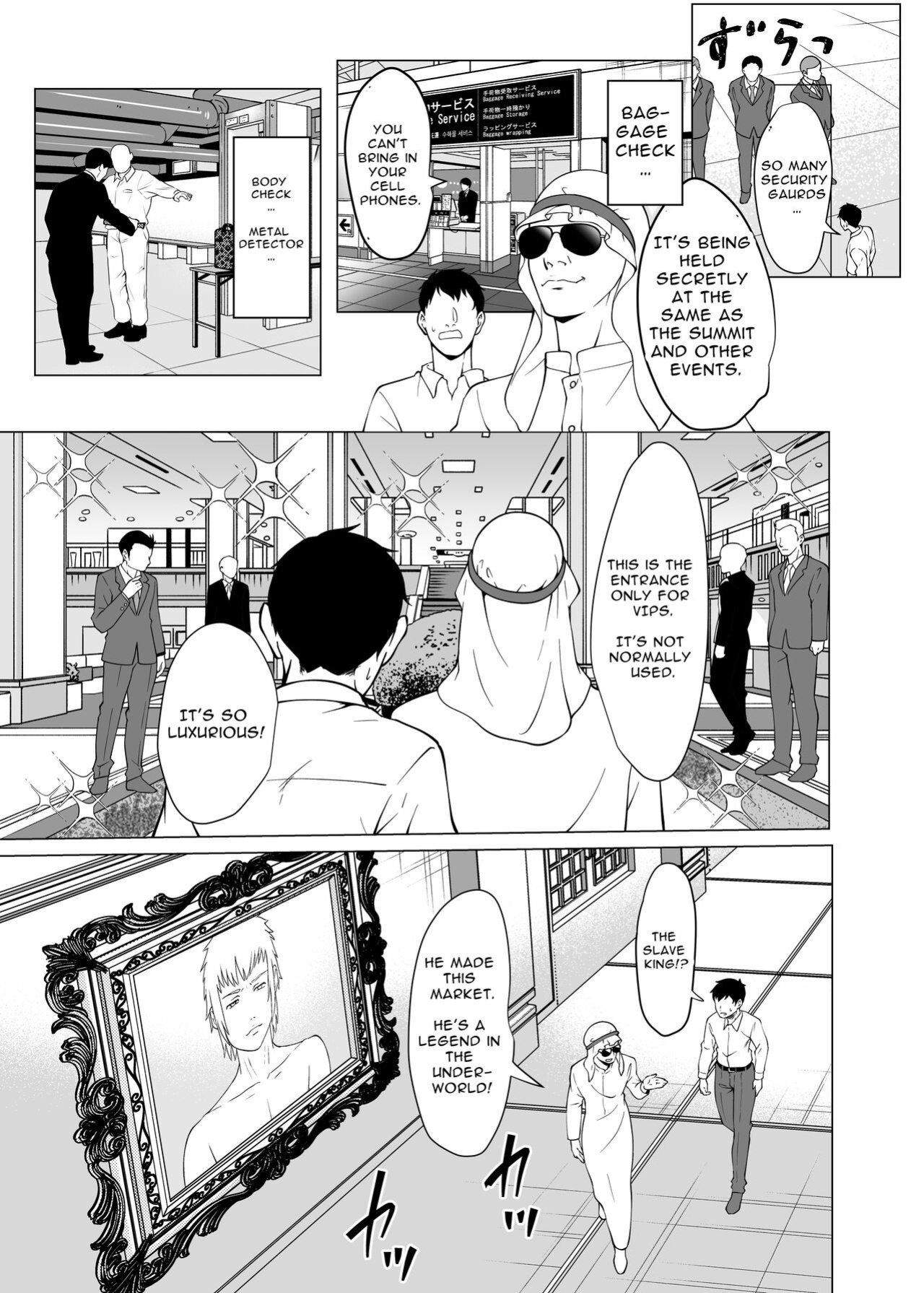 [Shiroganean (Aomizuan, Nemui Nezu, Mitsuhime Moka)] Dorei Shijou no Jitsujou ~Tokyo Big Sight ni Jitsuzai suru Gendai Nihon no Dosukebe na Yami~ | Sex Slave Market Circumstances ~The dark perversion of modern Japan~