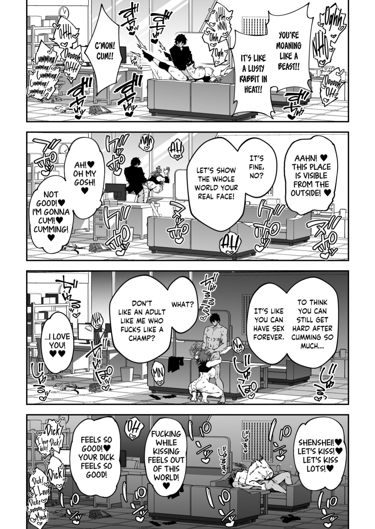 [Syunichi Kansuu (Syunichi)] Yokujou Usagi no Shokushou Choutatsu Sakusen | Lusty rabbit's mission to secure food supply (Blue Archive) [Tea Party Scans]