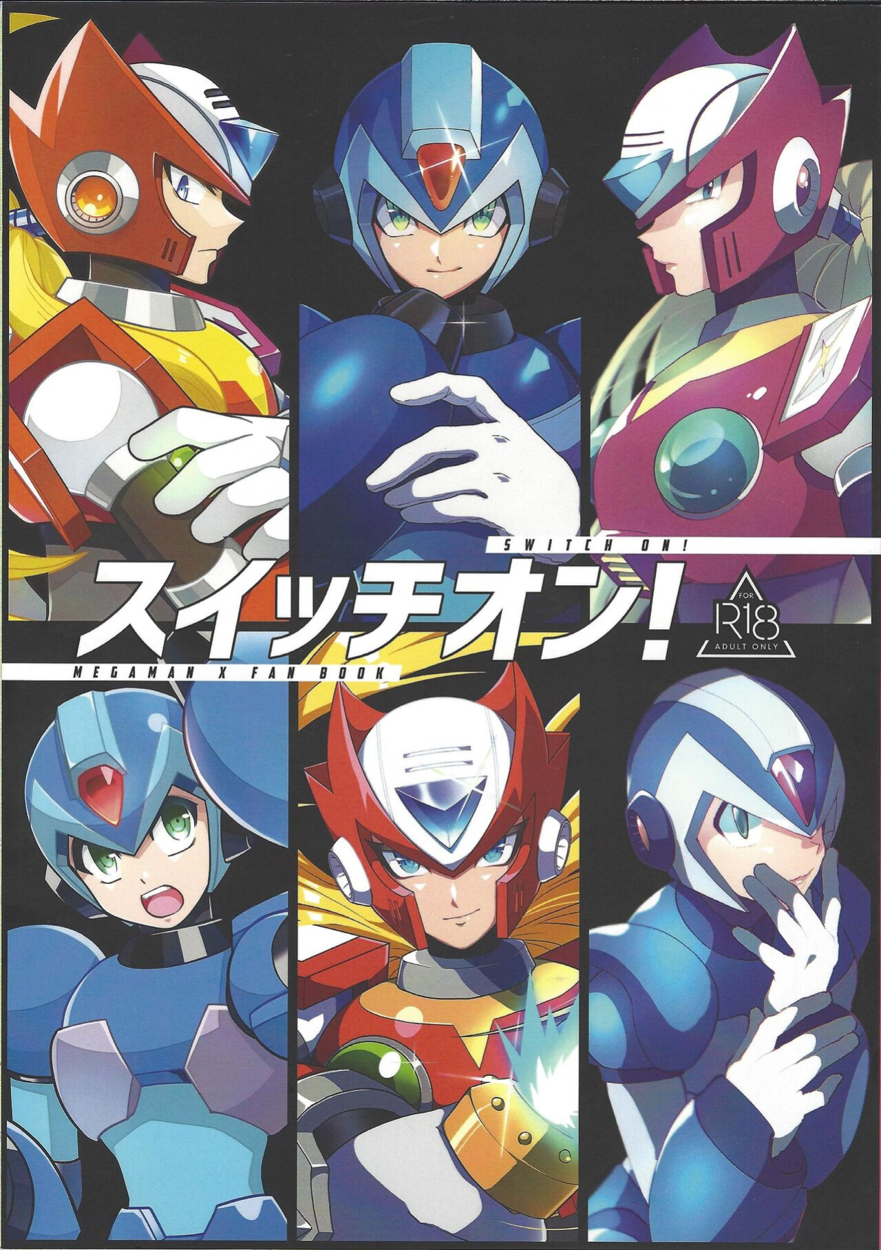 (C100) [GAIA666 (guutara, Norishio, Hachiko)] Switch On! (Mega Man X) [mysterymeat3]