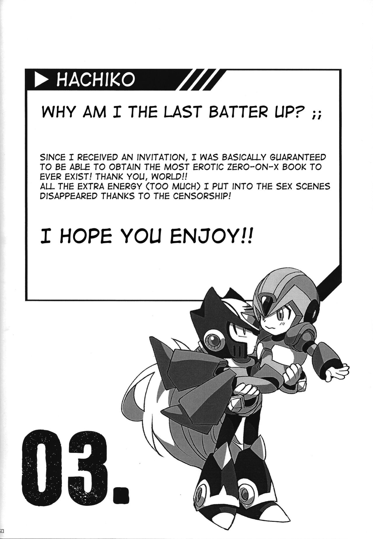 (C100) [GAIA666 (guutara, Norishio, Hachiko)] Switch On! (Mega Man X) [mysterymeat3]