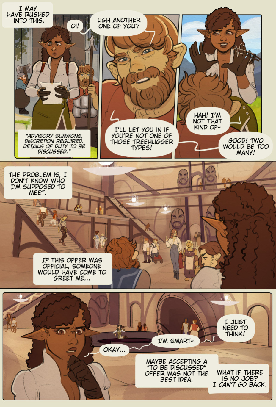 Tempering the Queen - a NSFW comic by Alimony (prologue)