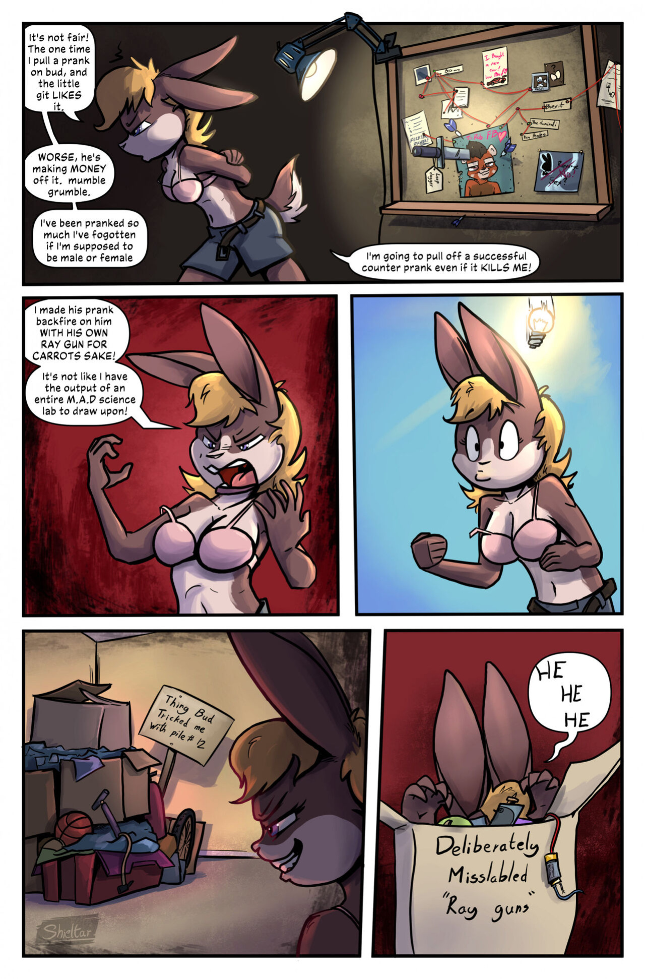 Rhona & Buds Backfiring Revenge (By shieltar)