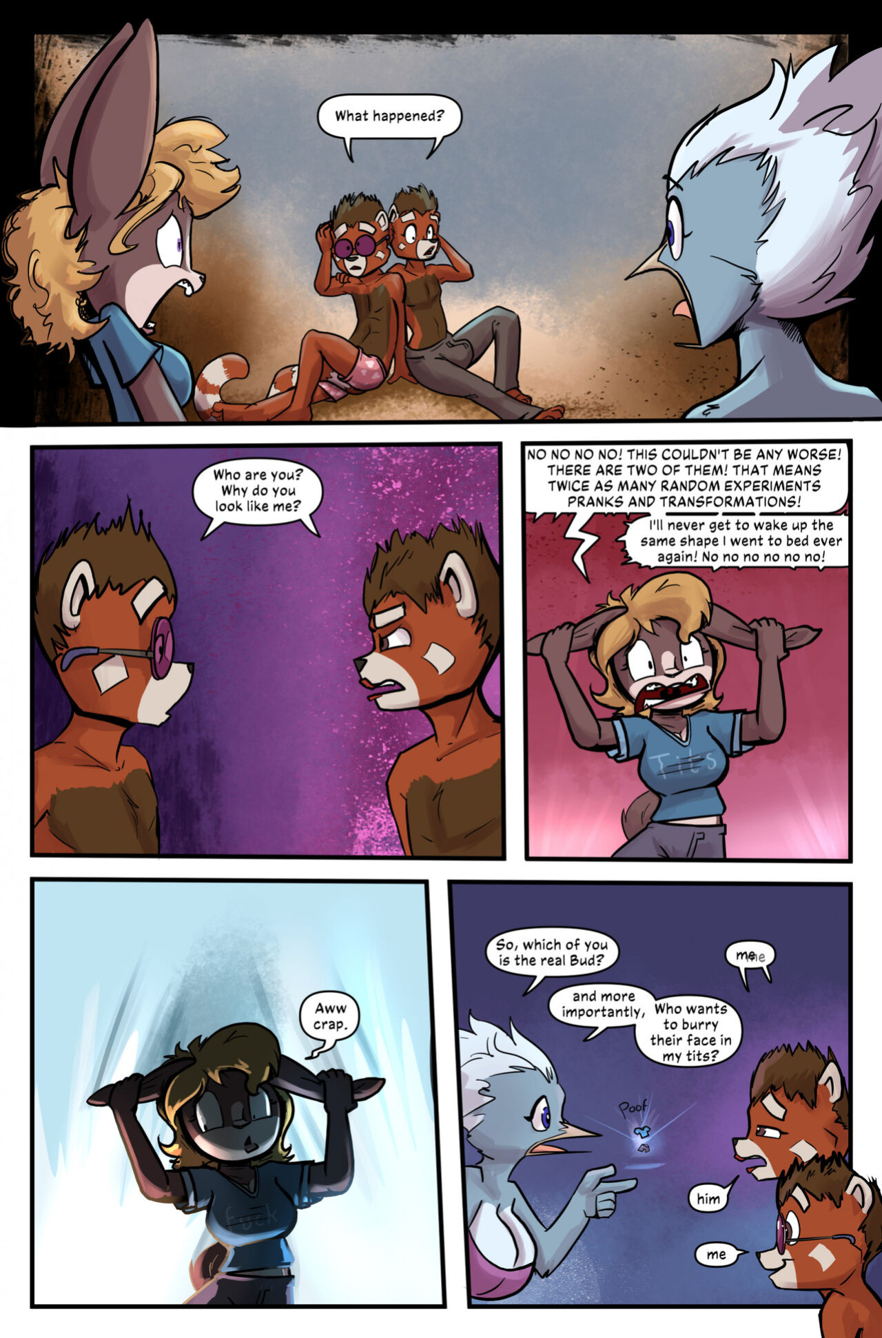 Rhona & Buds Backfiring Revenge (By shieltar)