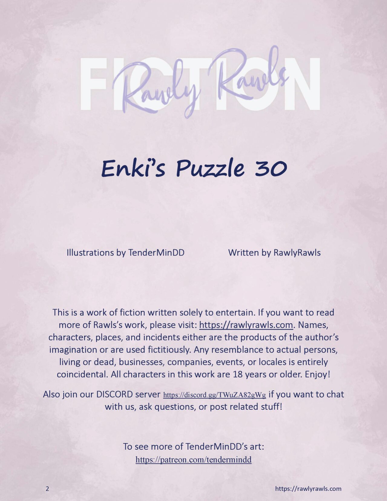 Enki's Puzzle [TenderMindd , RawlyRawls] - 30 - English