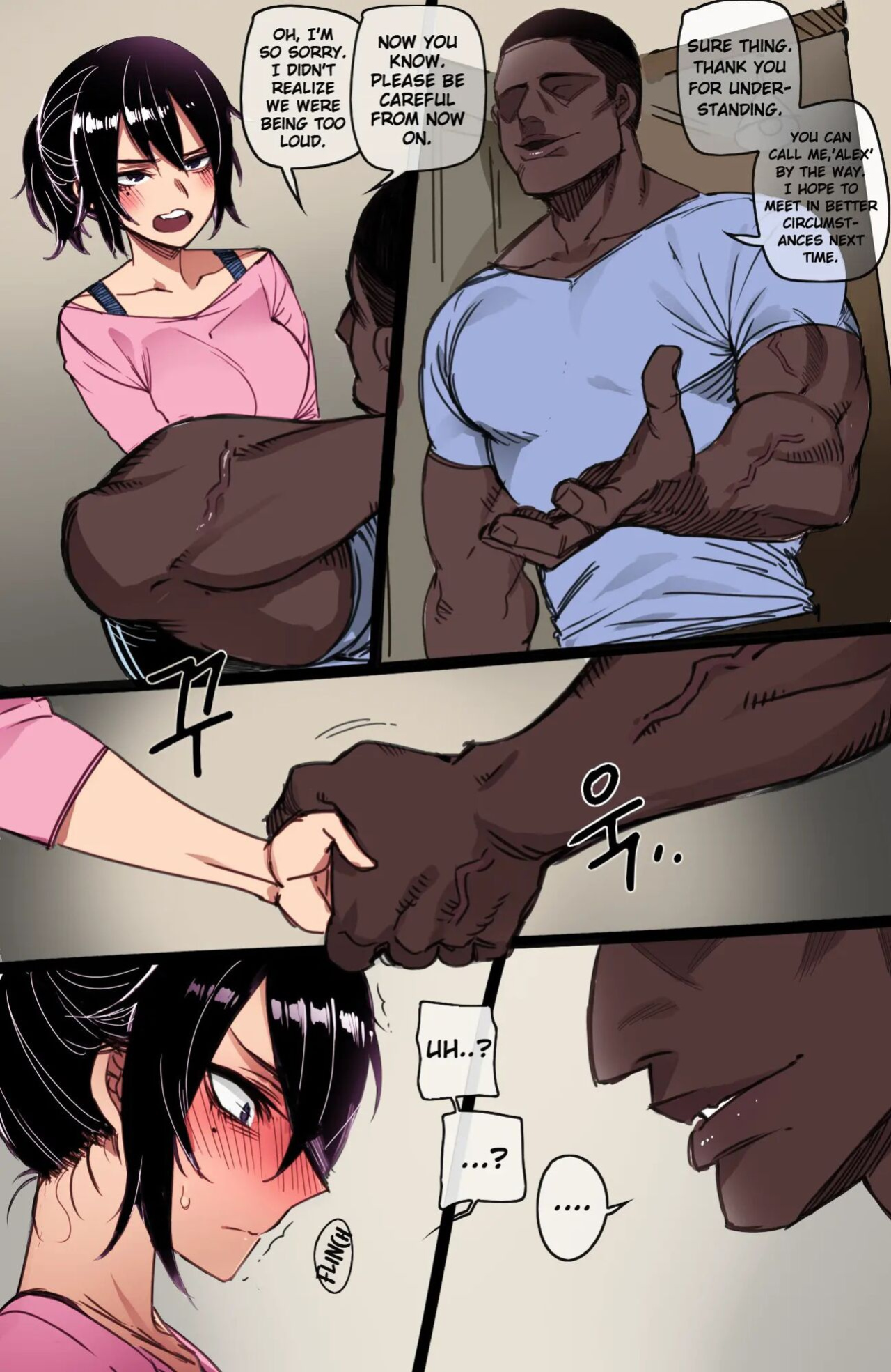 Korean Girl in America + Mother and Daughter BBC Corruption [Color + B&W] [Ratatatat74]