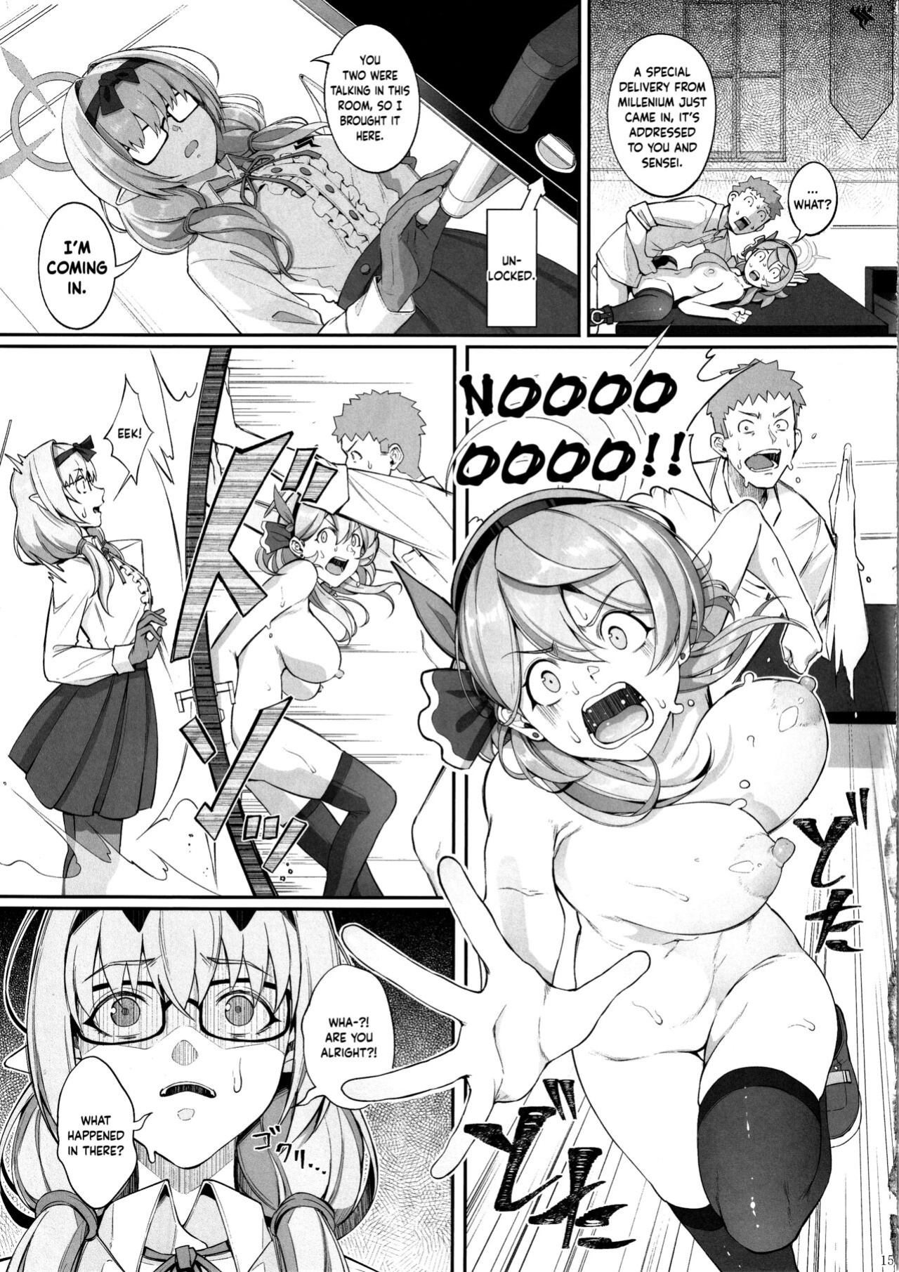 (C103) [Gessyu (Chouzetsu Bishoujo mine)] Gehenna no Meushi | The Cow of Gehenna (Blue Archive) [Douzo Lad Translations]
